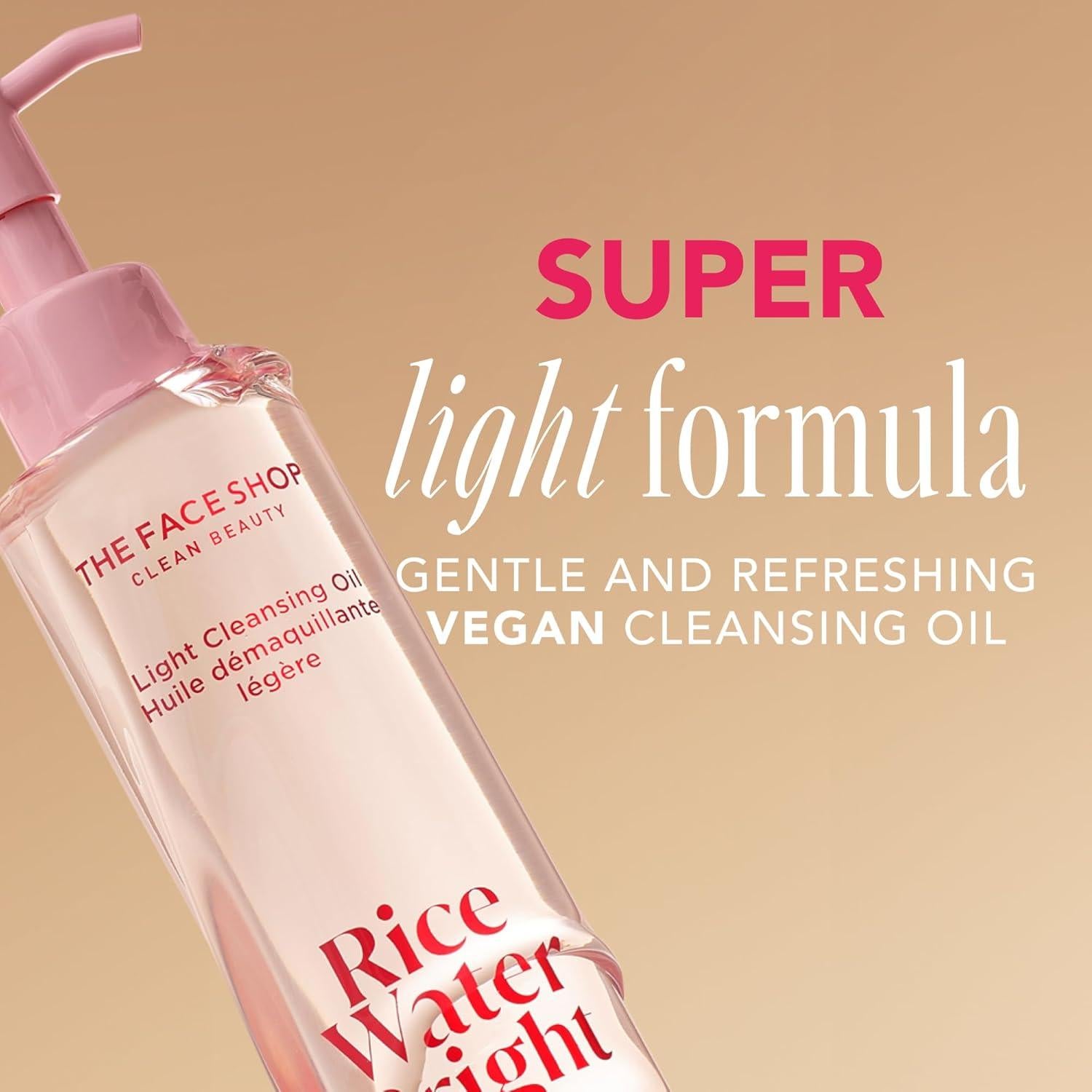 Aceite Limpiador Facial The Face Shop 150ml - Vegano y Coreano