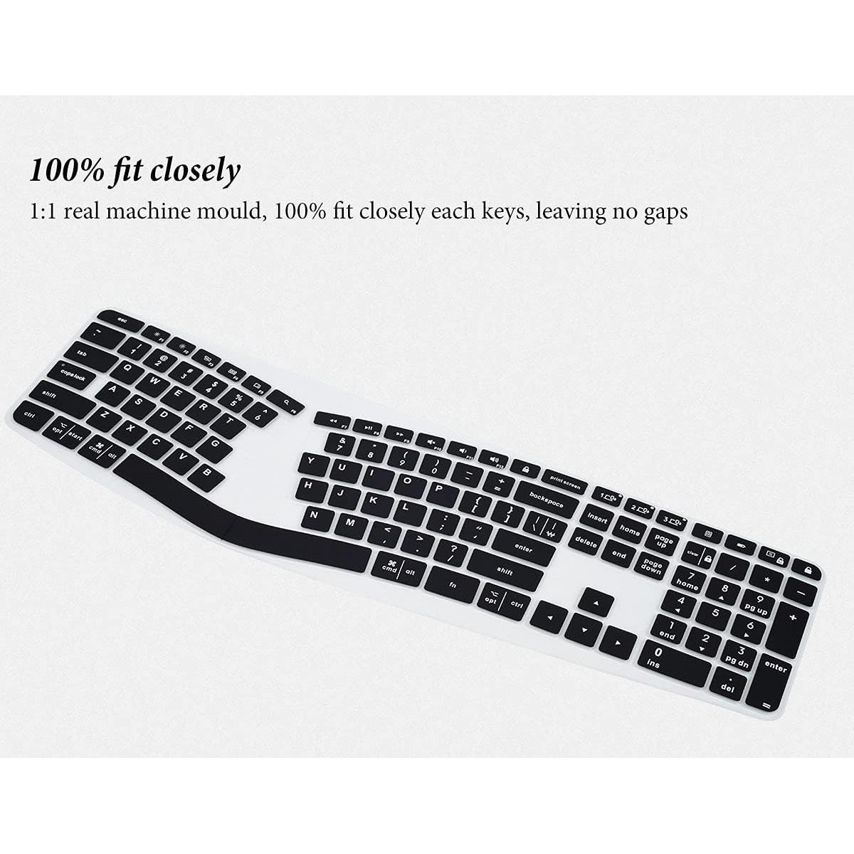 Funda de Teclado Silicona Logitech Ergo K860 - Negro