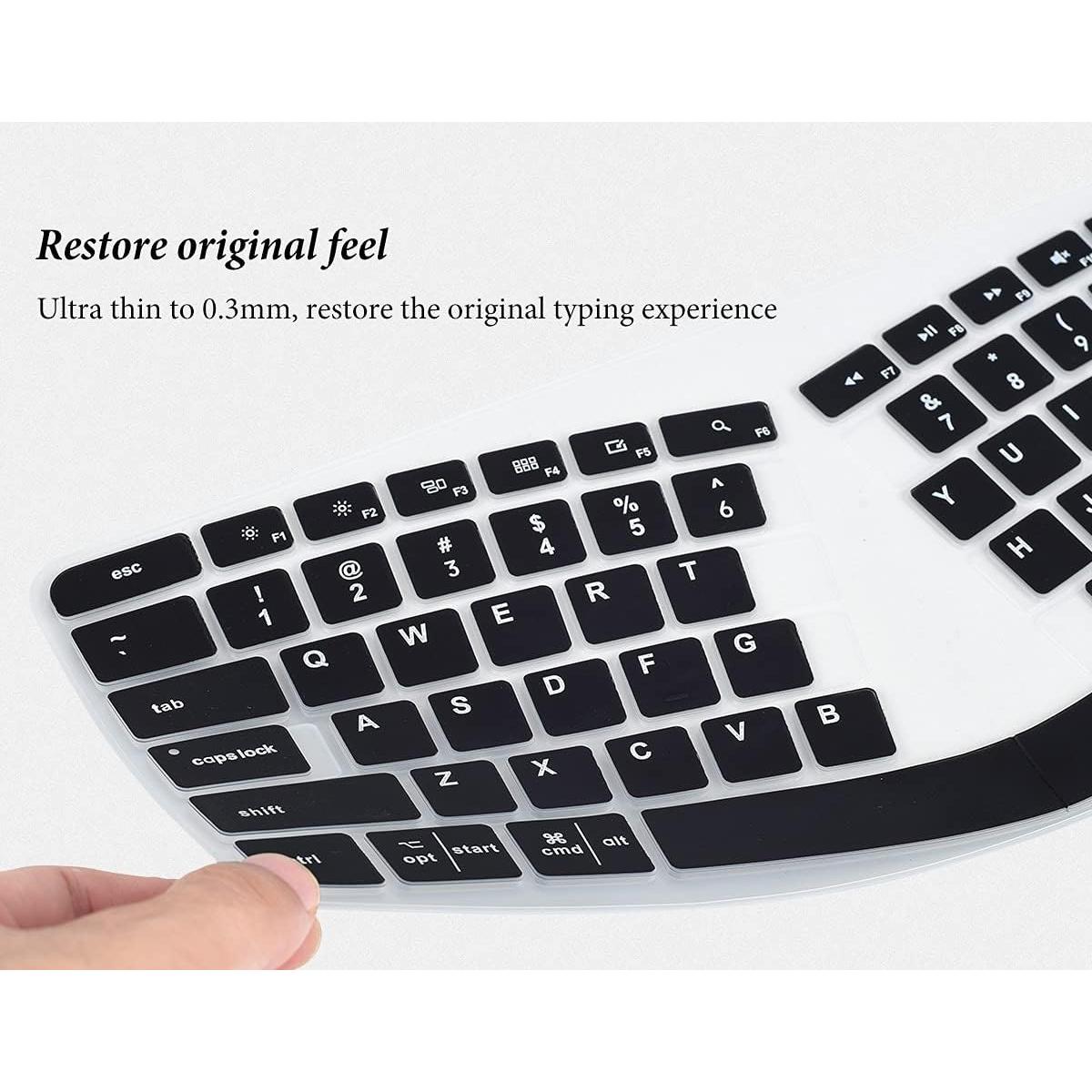 Funda de Teclado Silicona Logitech Ergo K860 - Negro