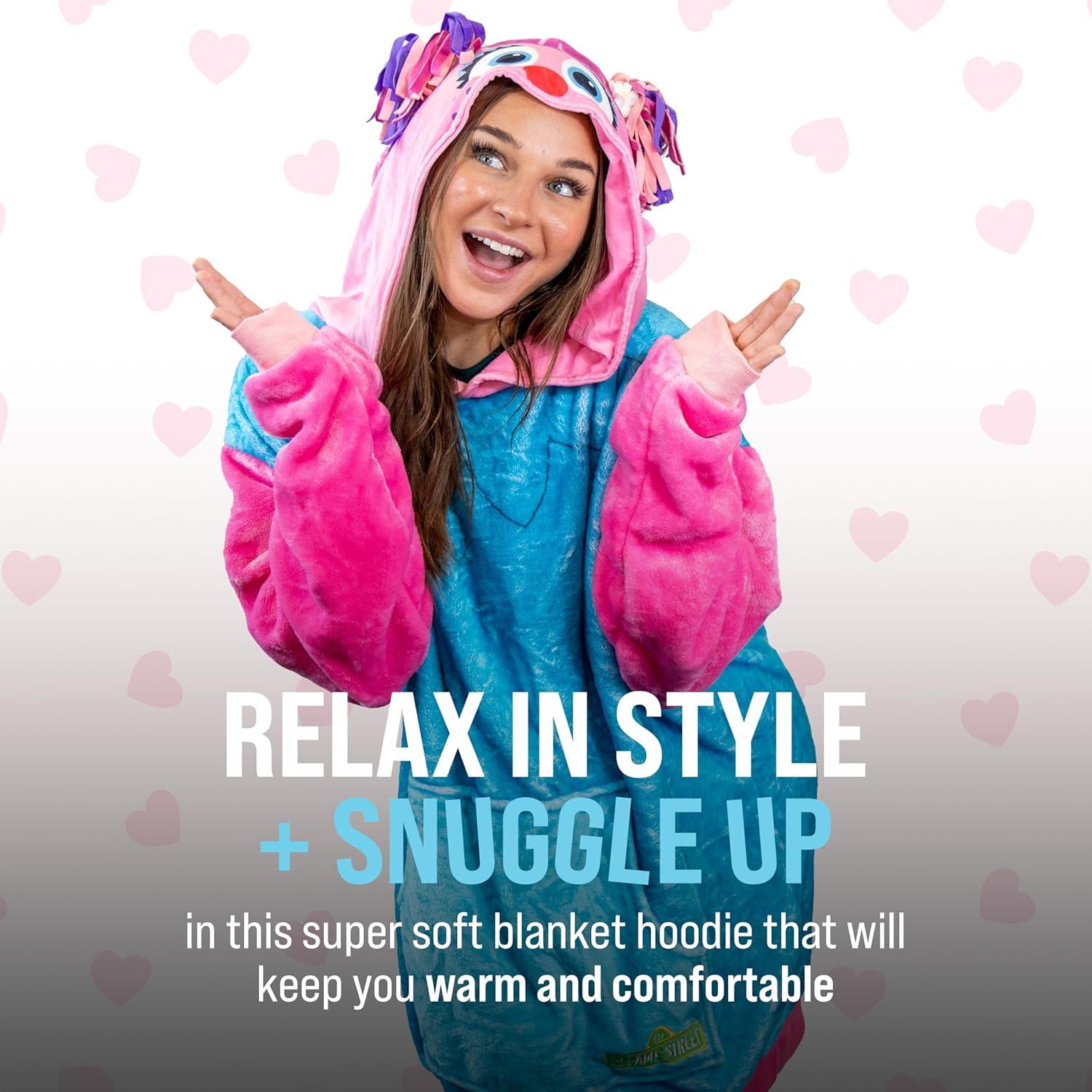 Manta con Capucha Plushible Abby Cadabby - Adulto - Suave y Lavable