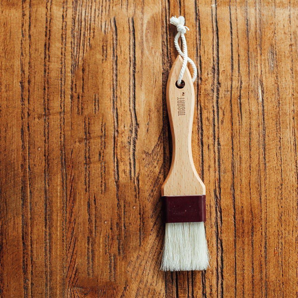 Brocha de Pastelería MSART de Madera de Haya 20 cm