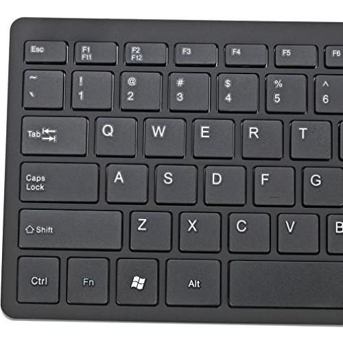 Teclado Mini Slim iKKEGOL USB 78 Teclas Compacto Negro