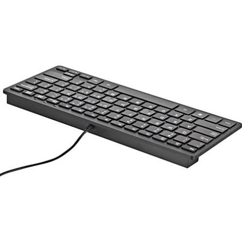 Teclado Mini Slim iKKEGOL USB 78 Teclas Compacto Negro