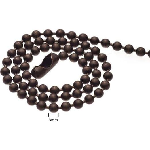 Cadena de Tirar para Ventilador de Techo WOYTTSYSM 30cm Marrón