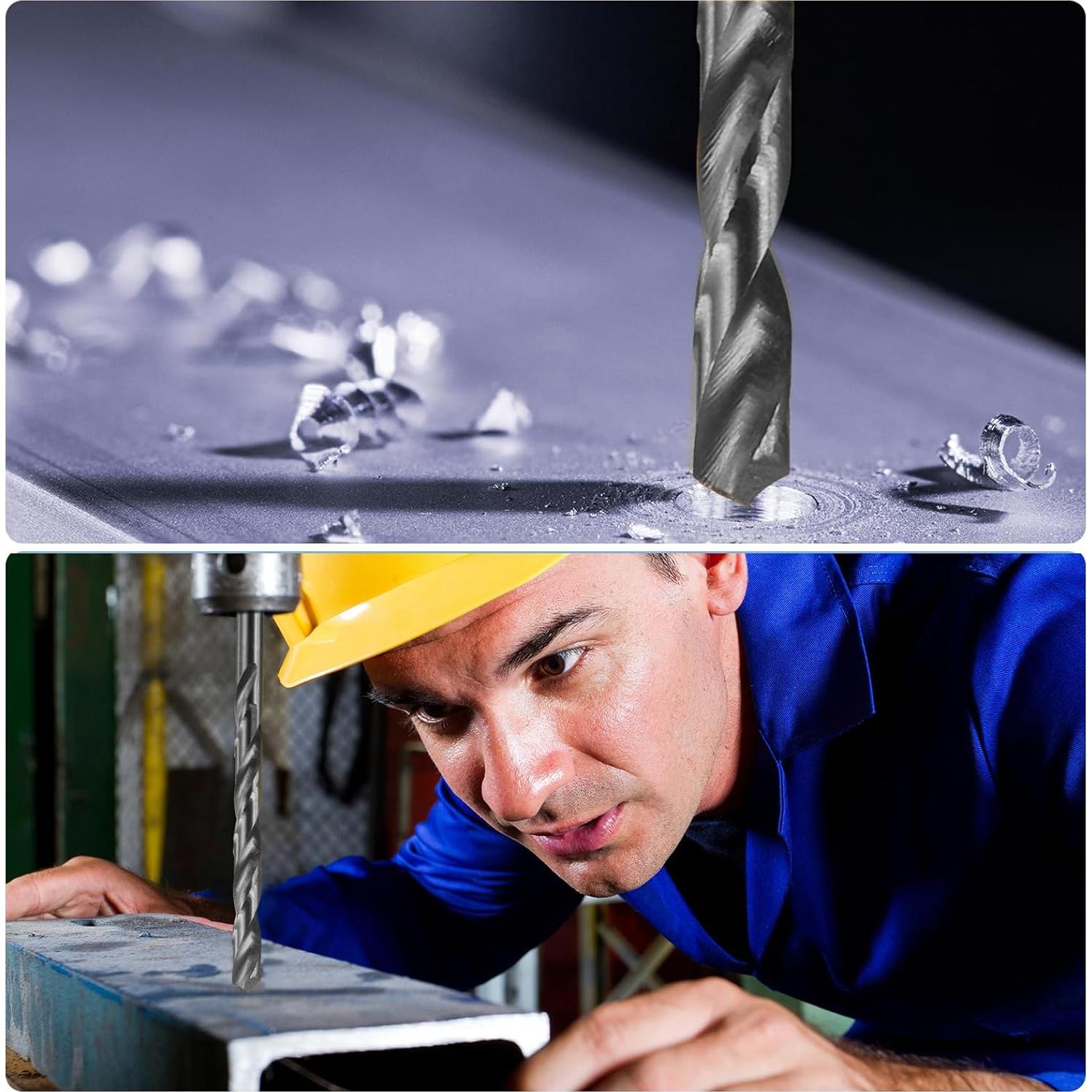 Juego de Brocas y Machos uxcell HSS-6542 1/4-32 UNEF y 5.5mm