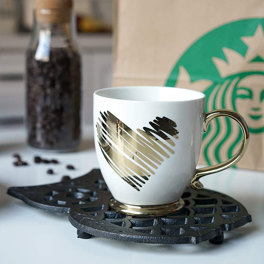 Sostenedor Decorativo de Hierro Fundido Sungmor Búho Negro 23x17cm