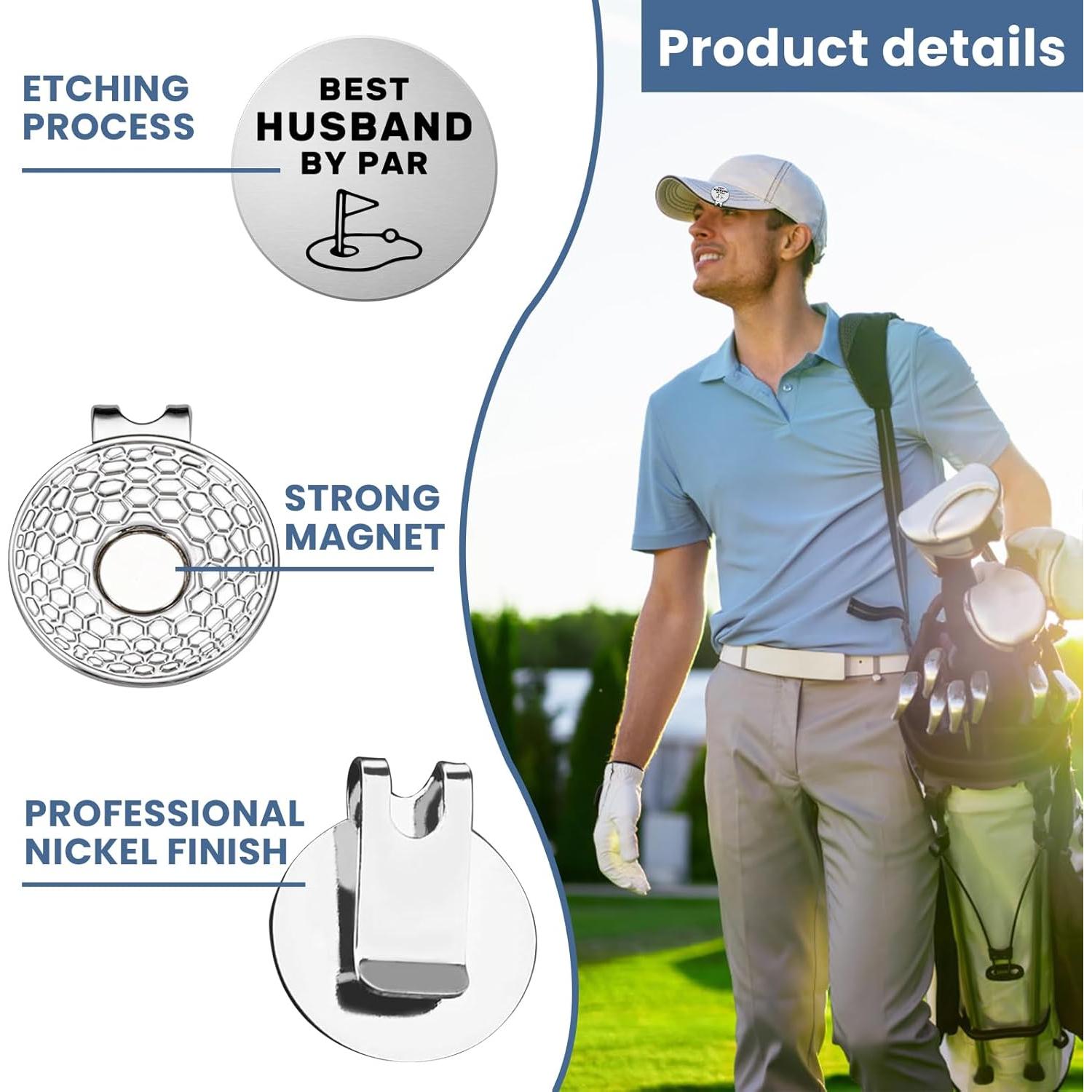 Marcador de Pelota de Golf HSSPIRITZ con Clip Magnético