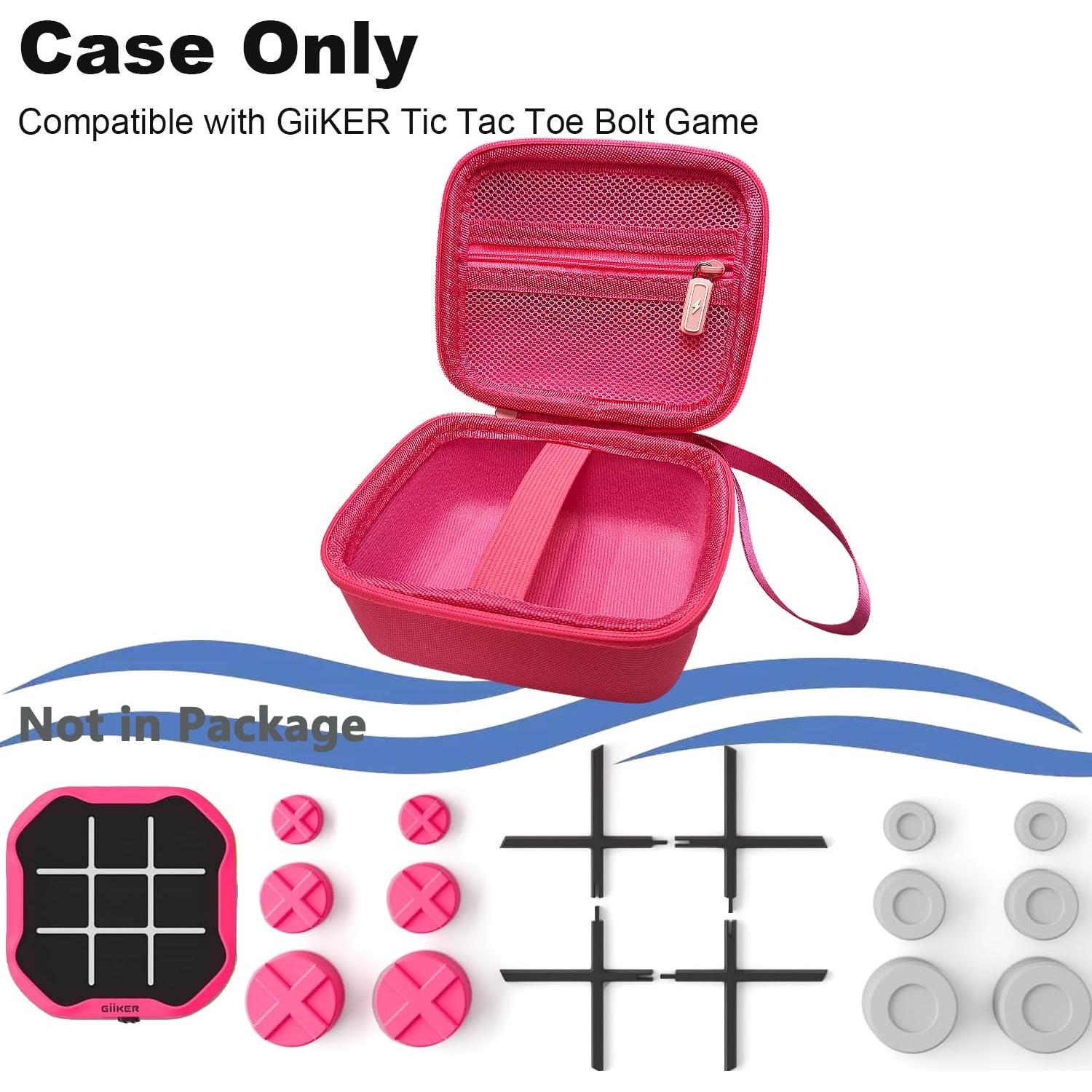 Funda XEGIMOR para GiiKER Tic Tac Toe Bolt - Rosa