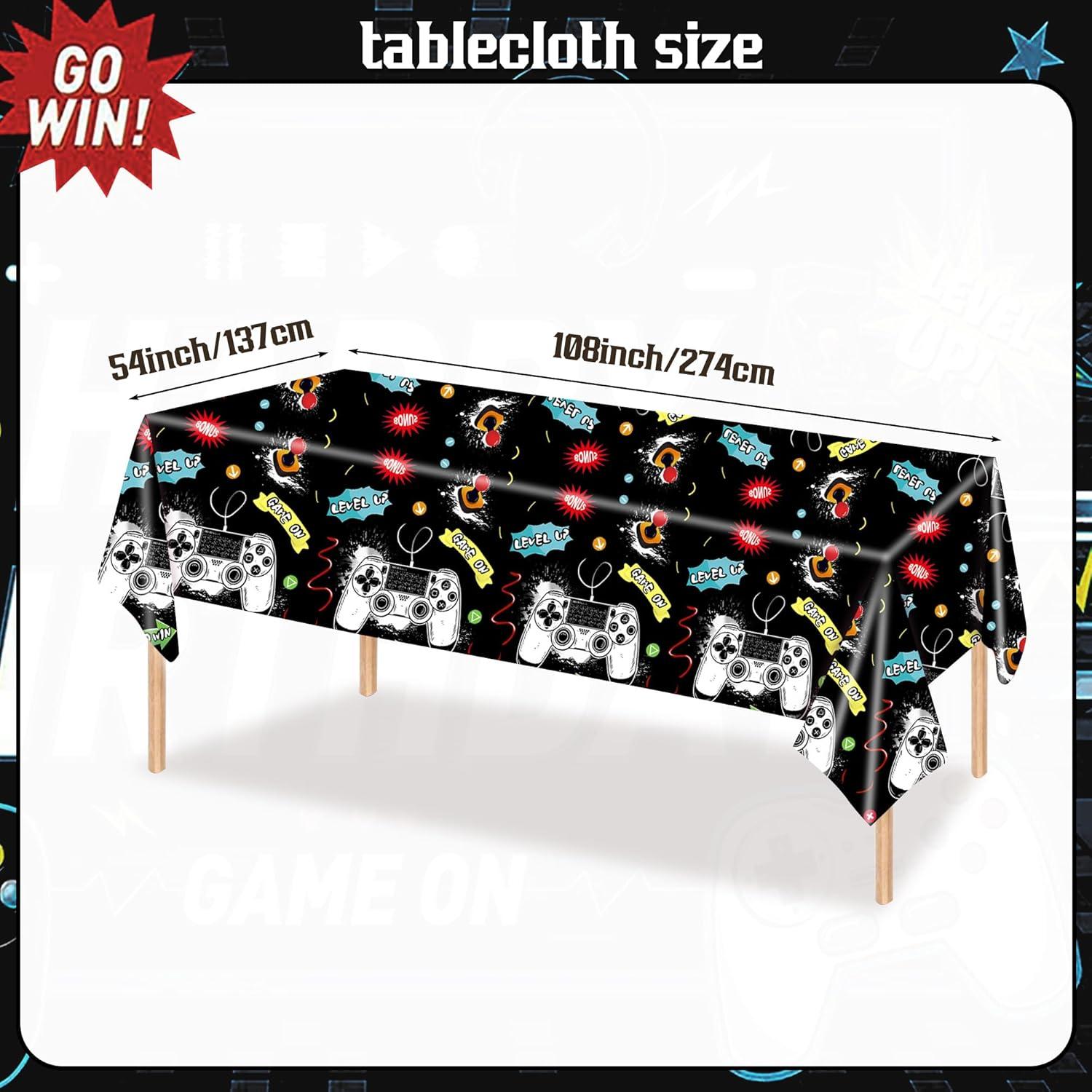 Decoraciones de Cumpleaños de Videojuegos VOFGODI 168 Pcs