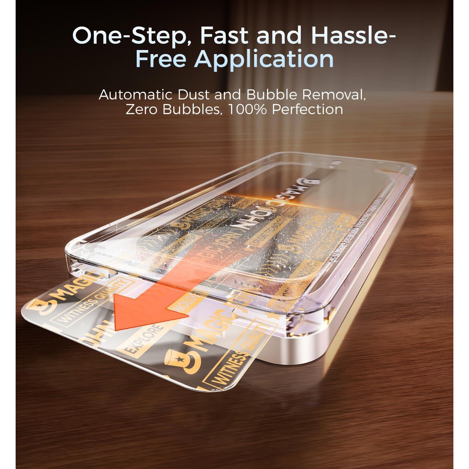 Protector de Pantalla Privado MAGIC JOHN para iPhone 12 Pro Max 6.7"