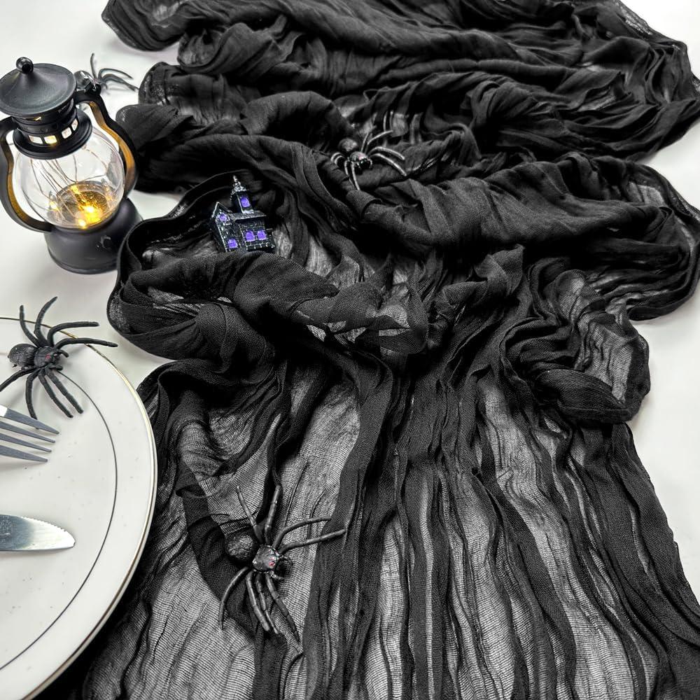 Caminito de Mesa Negro Booque Valley 3 Piezas 89x305 cm