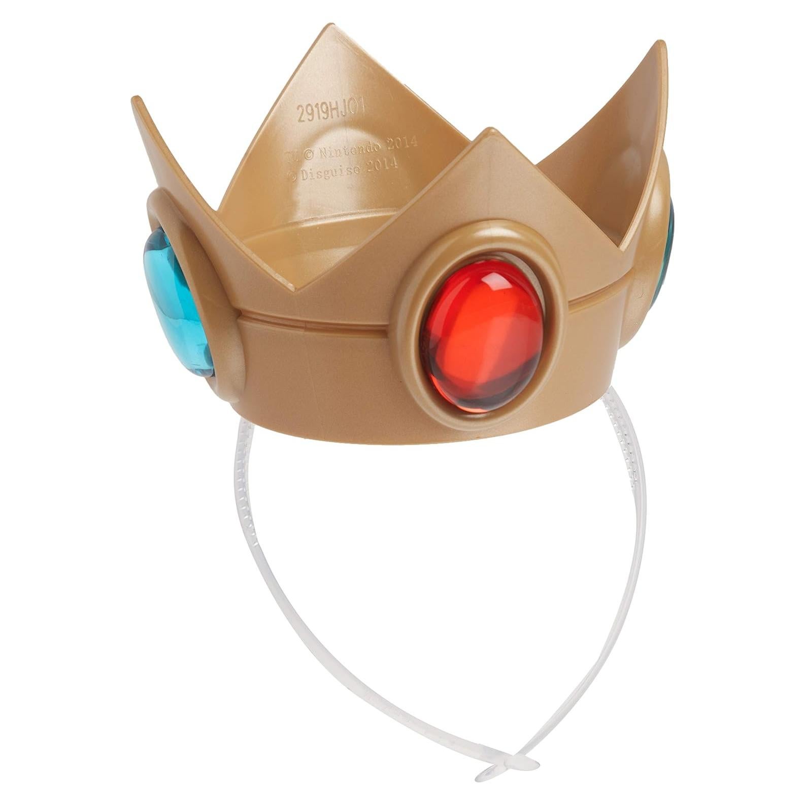 Corona y Amuleto Princesa Peach Disguise 8.26x13.97cm