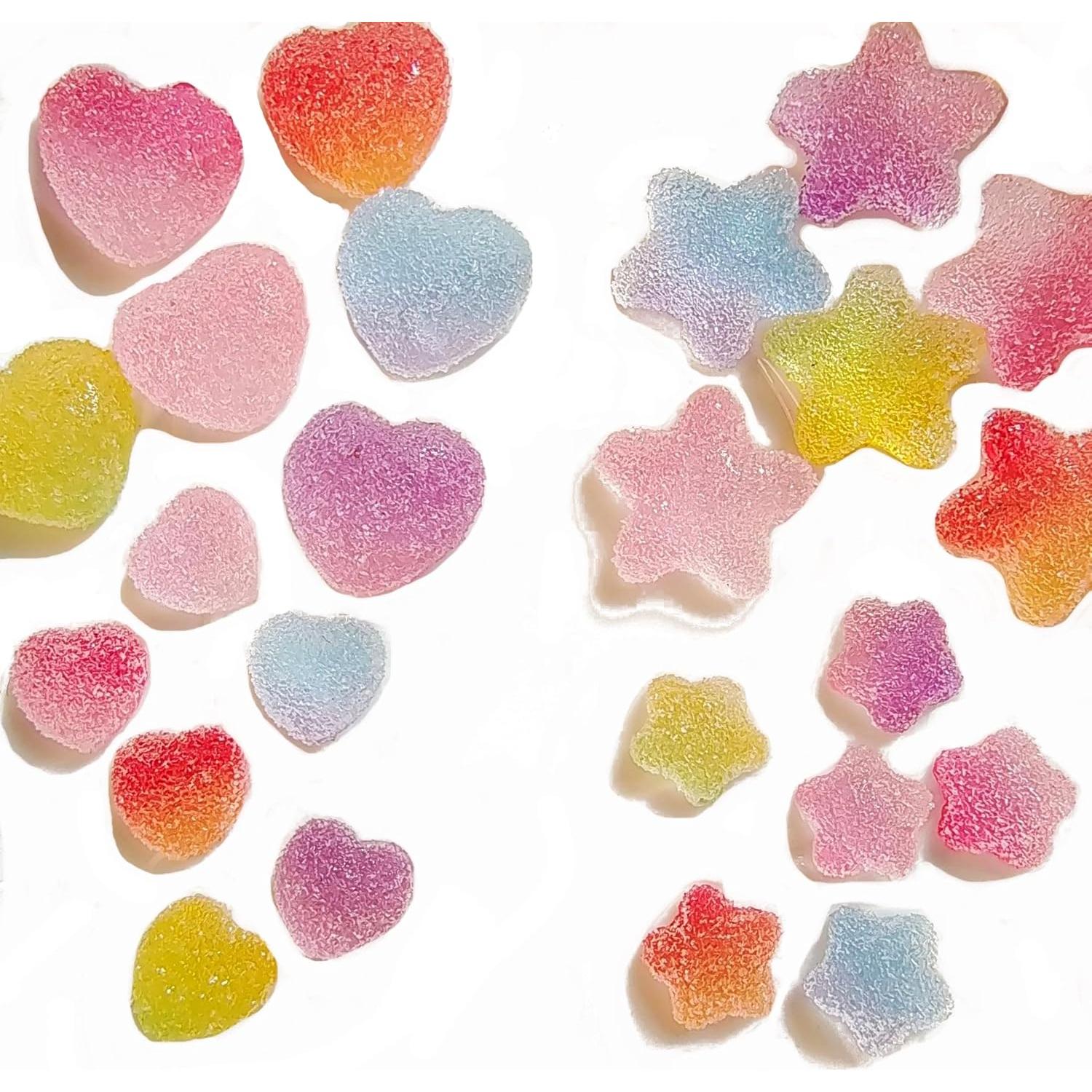 Charm de Zapato Oso de Goma Colorido - 20 Piezas Decorativas