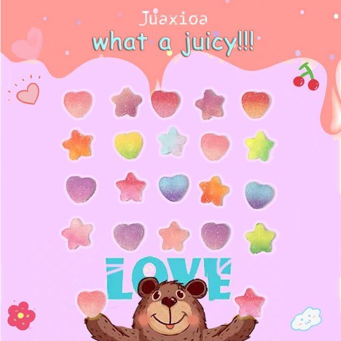 Charm de Zapato Oso de Goma Colorido - 20 Piezas Decorativas