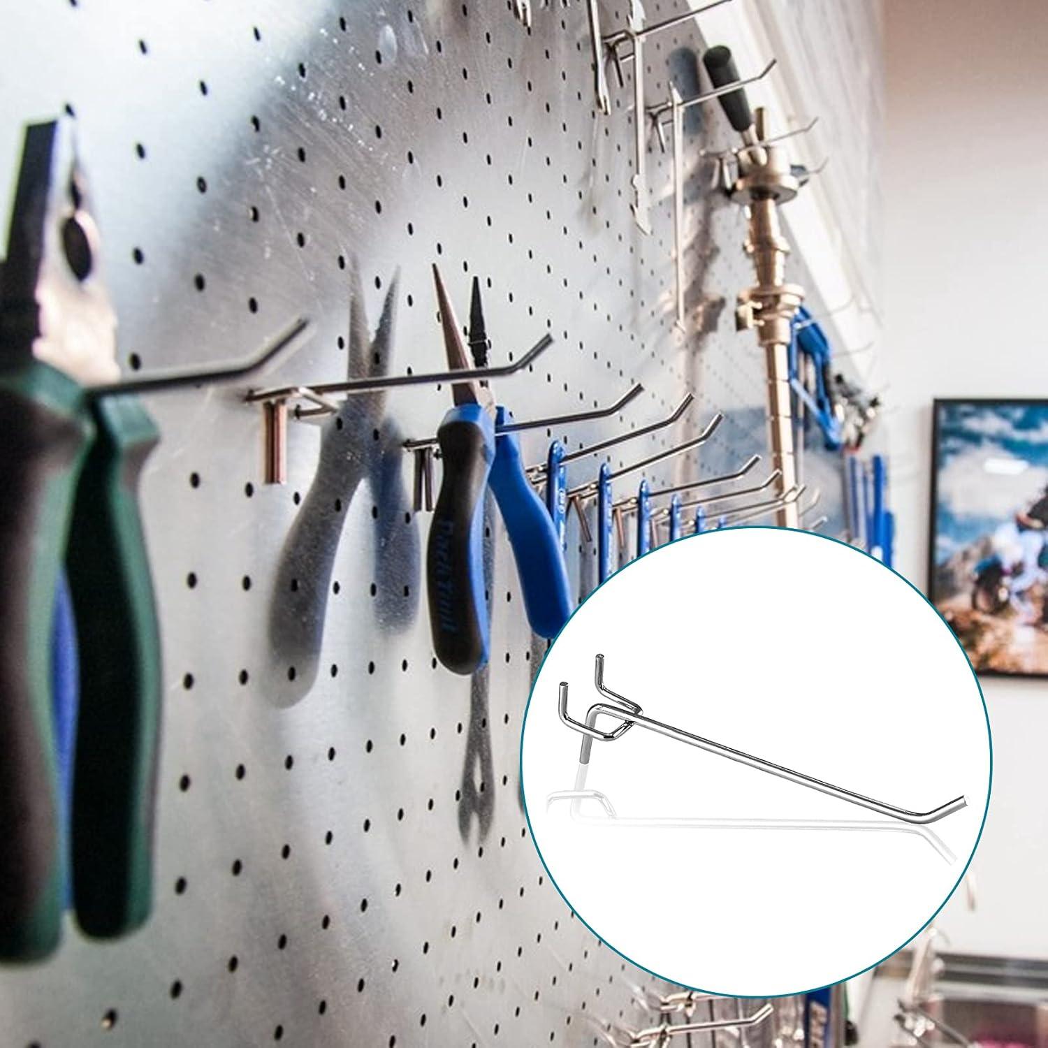 50 Ganchos para Tablero de Clavos Jiozermi 15.88 kg Metal