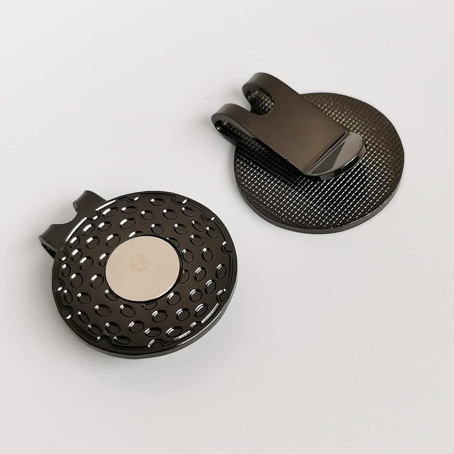 Clip de Sombrero de Golf Magnético Eshan 4, 6 o 8 Pcs Negro