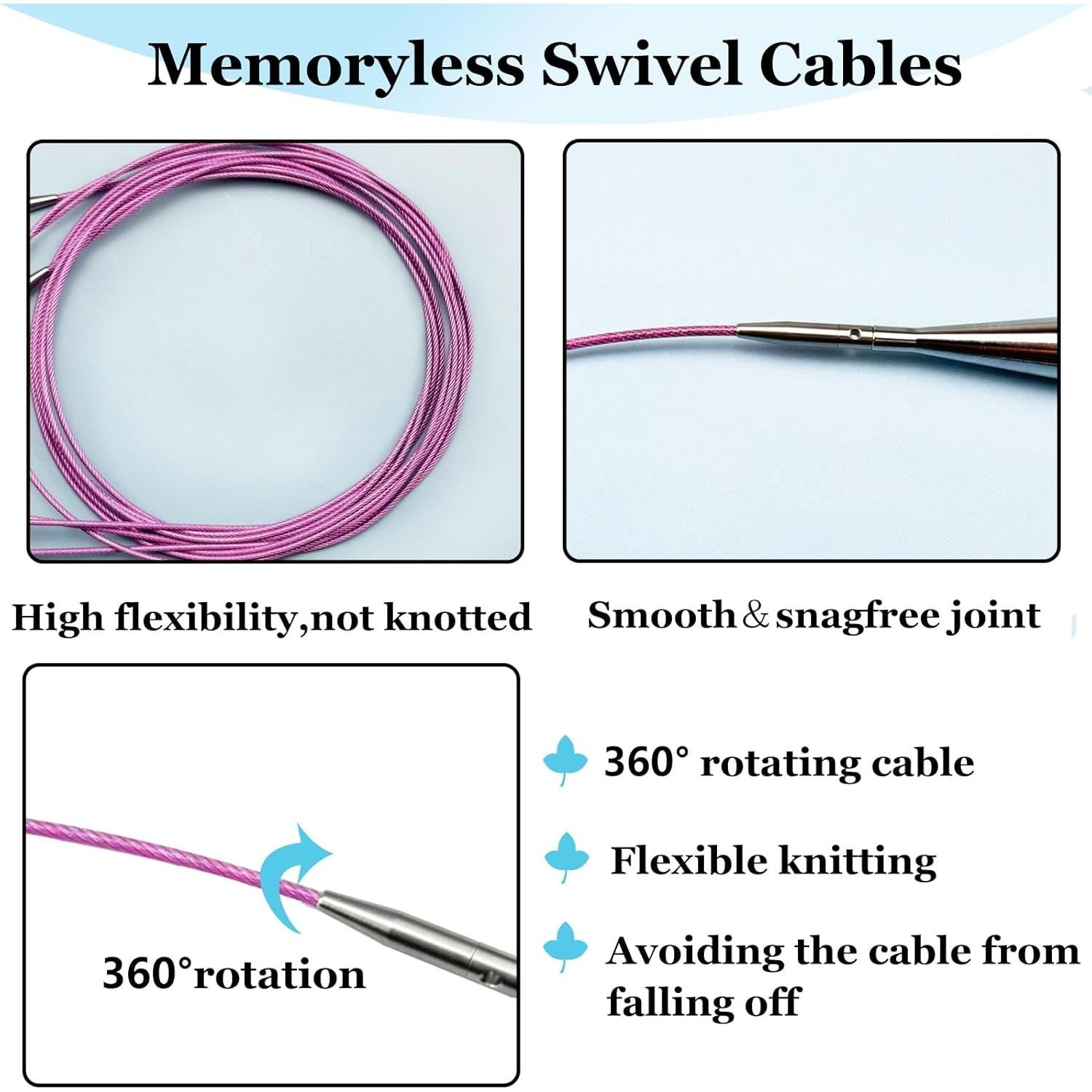 Juego de Ganchillos Tunecinos Hobekoee 12 Tamaños Aluminio