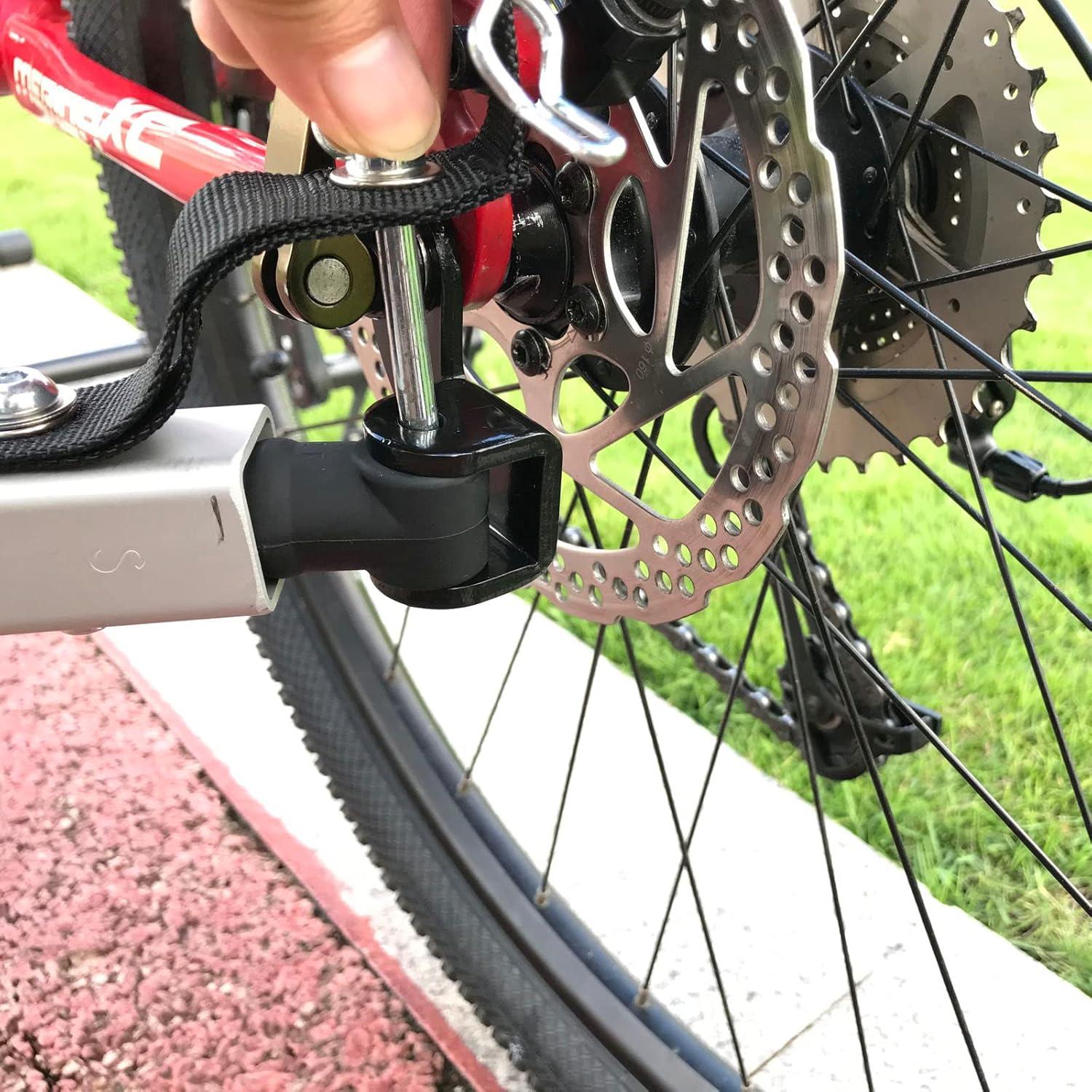 Enganche de Acero Inoxidable ODIER para Remolque de Bicicleta