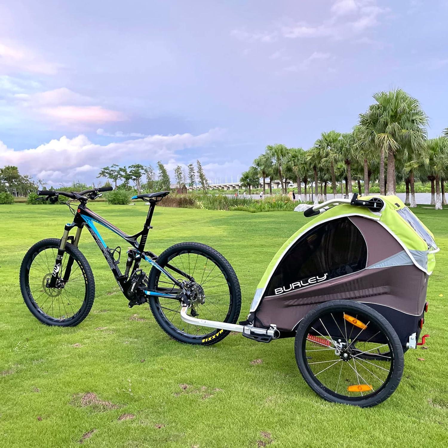 Enganche de Acero Inoxidable ODIER para Remolque de Bicicleta