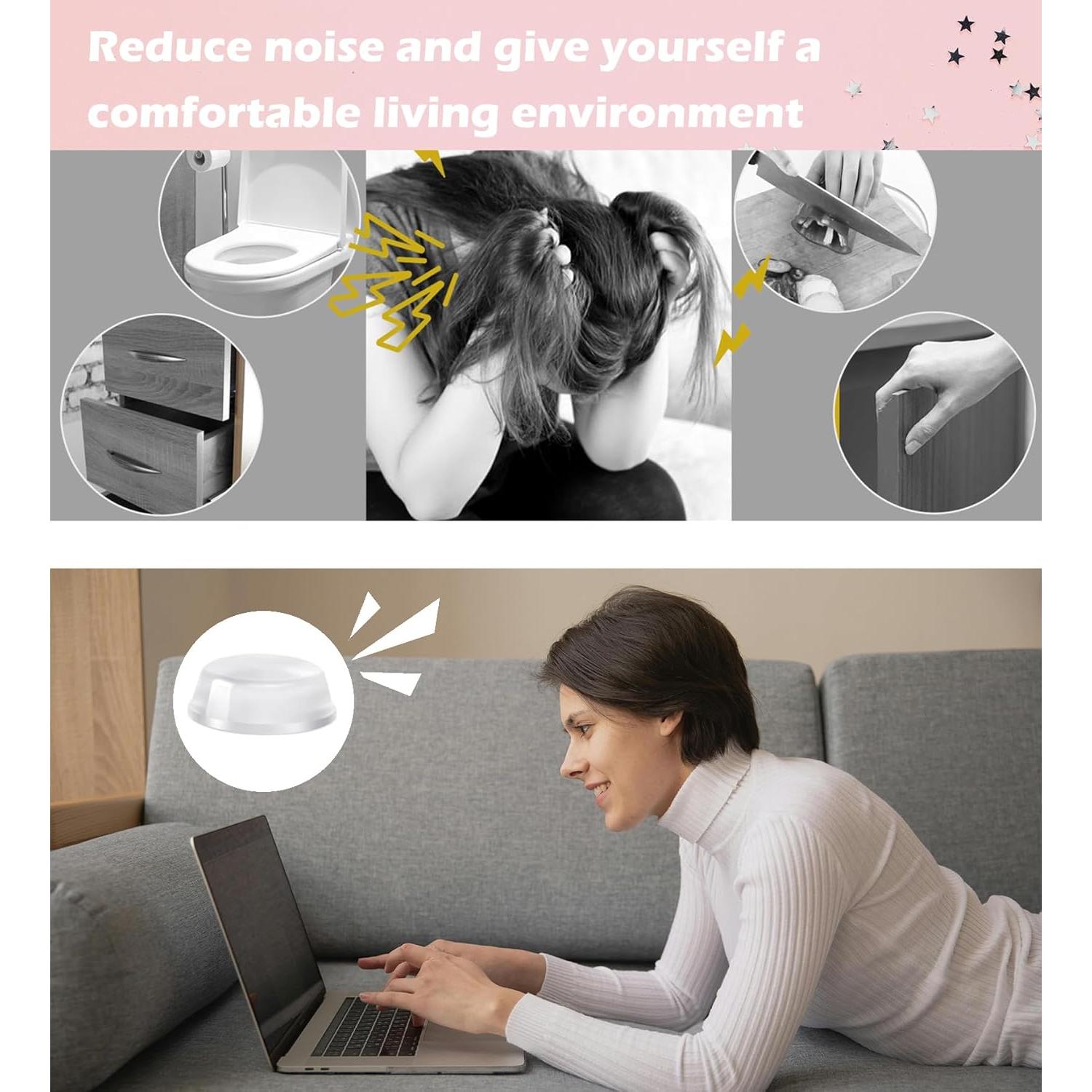 Calcomanías de Uñas de Vidrio QUENLOOP 100 Pcs Transparentes