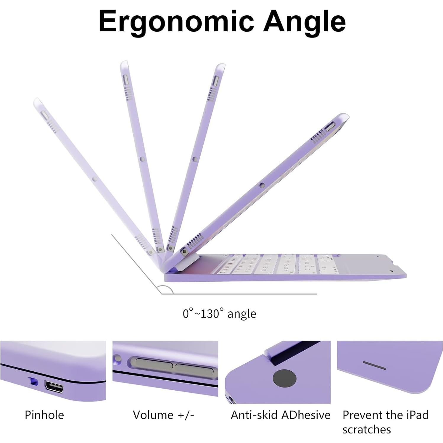 Funda Teclado NOKBABO para iPad Pro 9.7" con Smart Folio