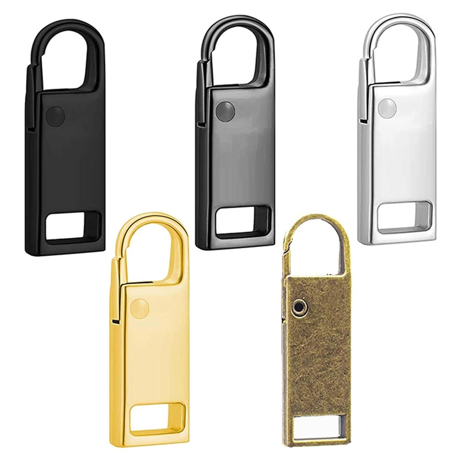 Tirador de Cremallera Metálico Universal UDDITXIDT - 5 Colores