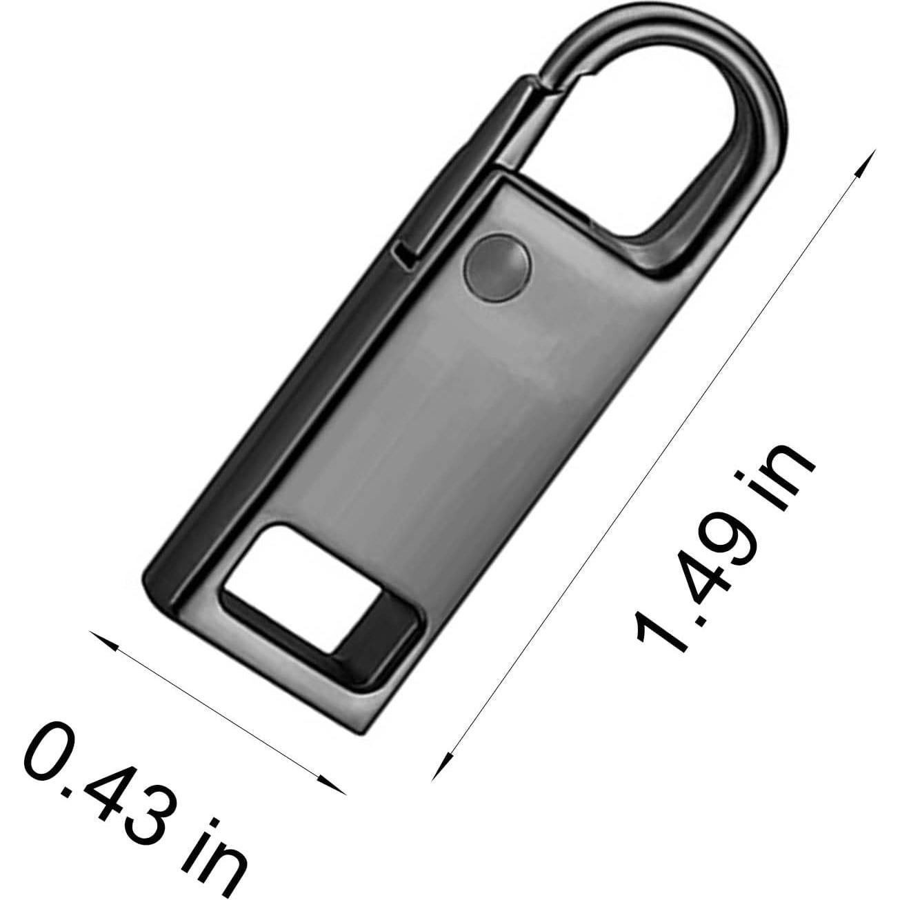 Tirador de Cremallera Metálico Universal UDDITXIDT - 5 Colores