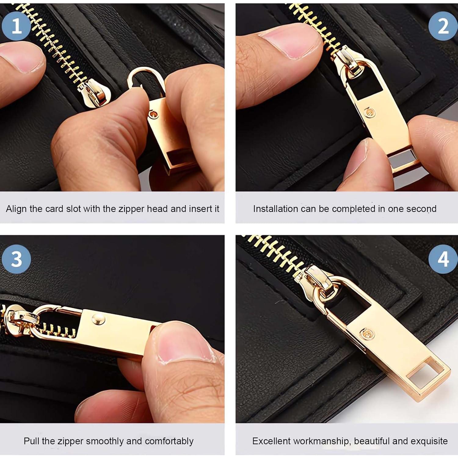 Tirador de Cremallera Metálico Universal UDDITXIDT - 5 Colores