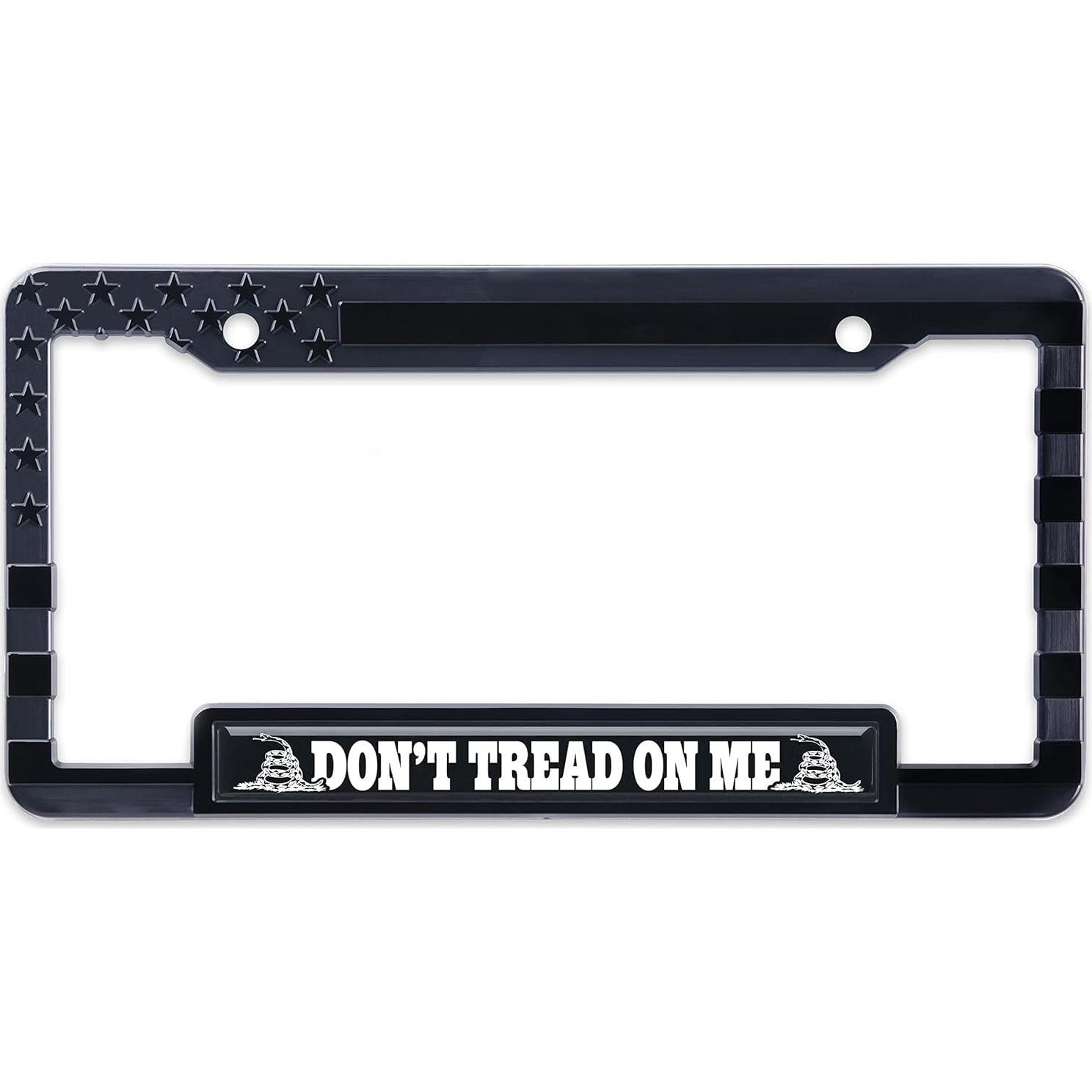 Marco de Placa de Licencia 3D Bandera Americana Genérico