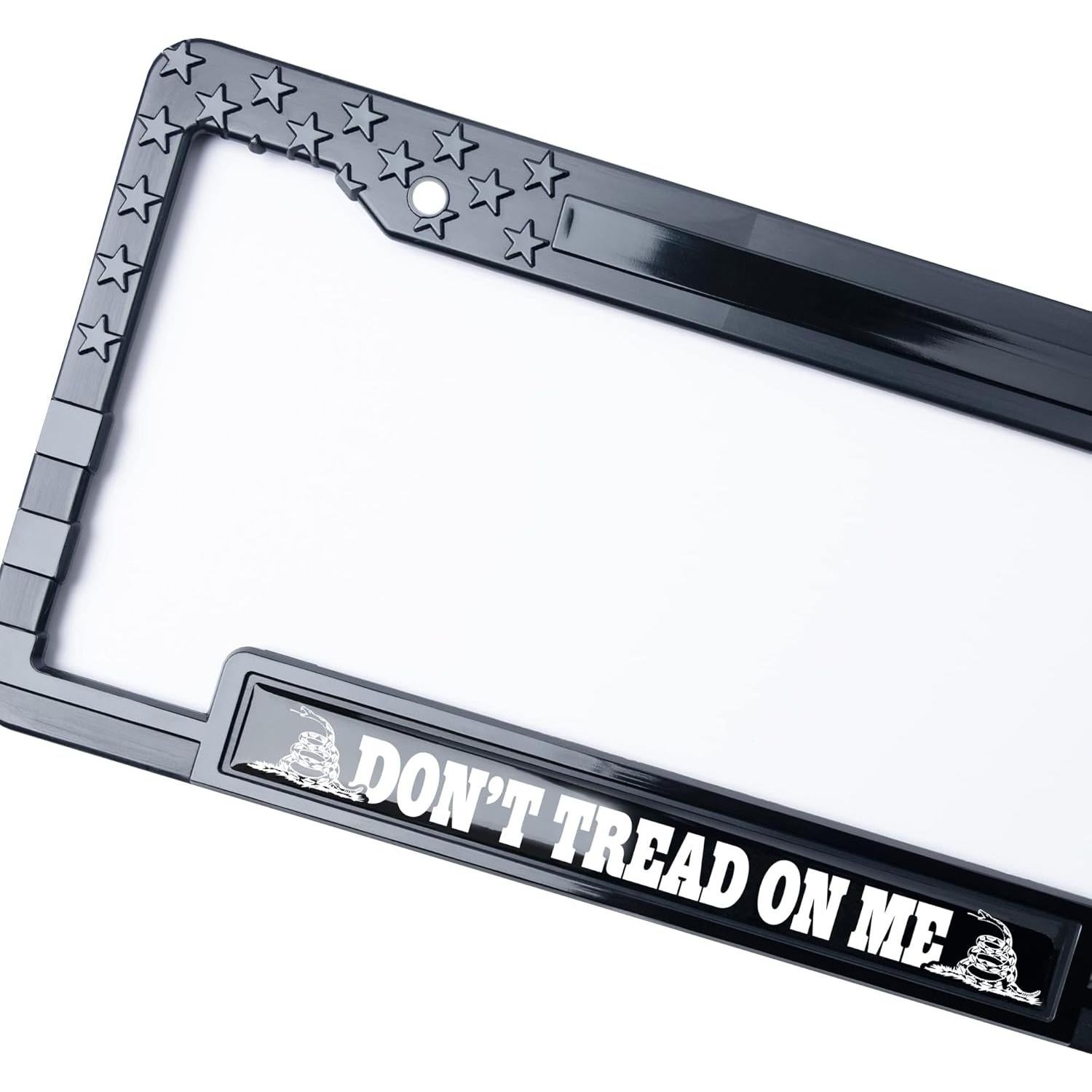 Marco de Placa de Licencia 3D Bandera Americana Genérico