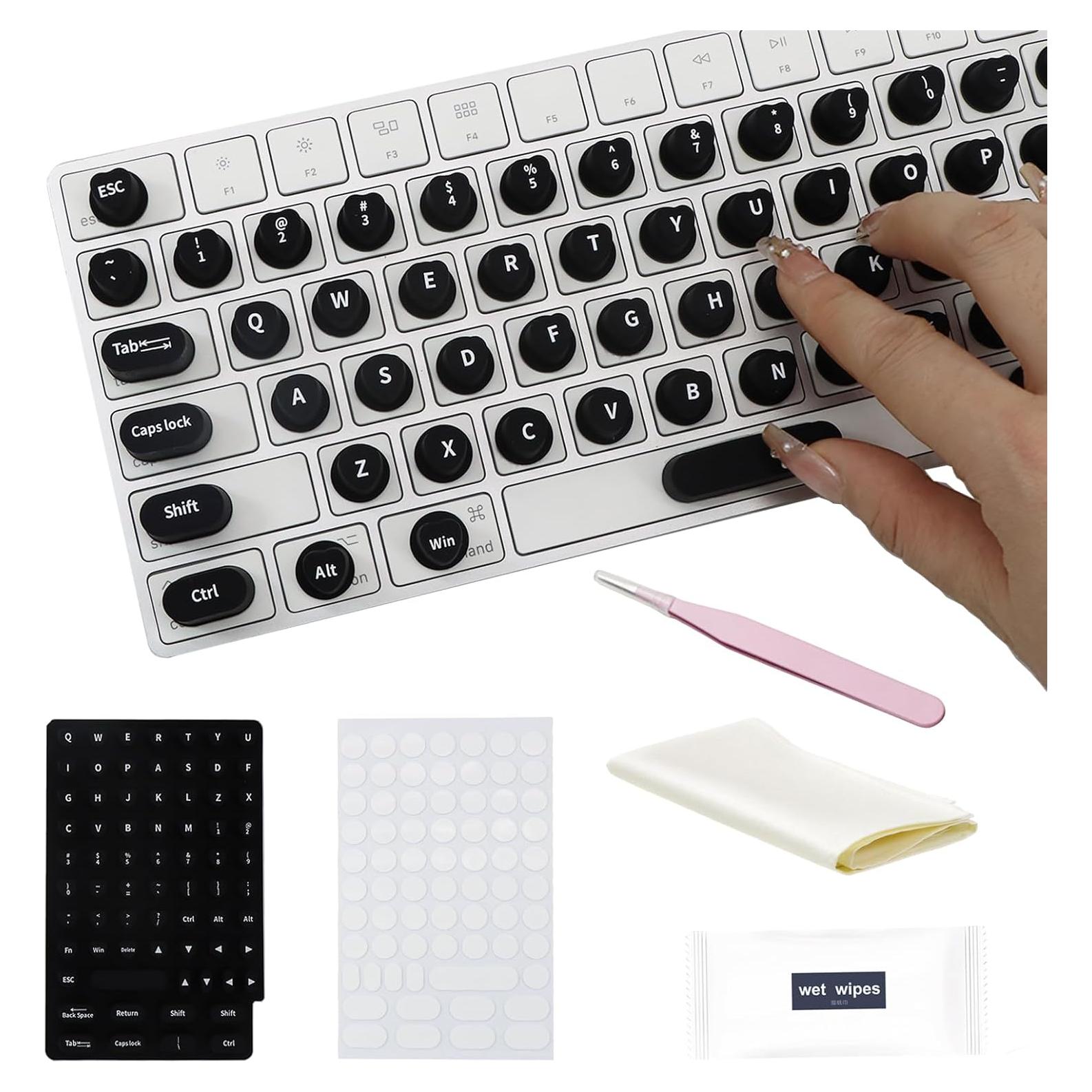 Calcomanías para Teclado WANTHER para Uñas Largas - Kit 70 Pcs