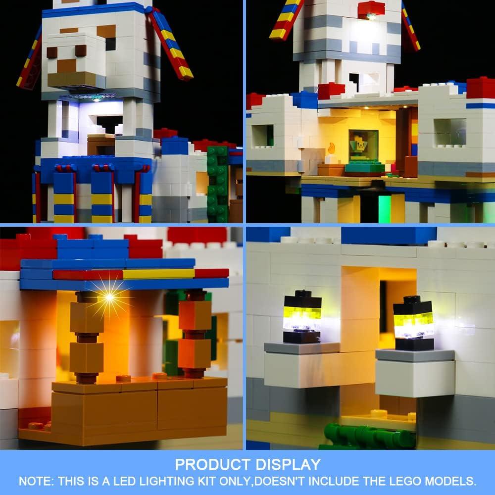 Kit de Luz LED VONADO para LEGO Minecraft Llama Village 21188