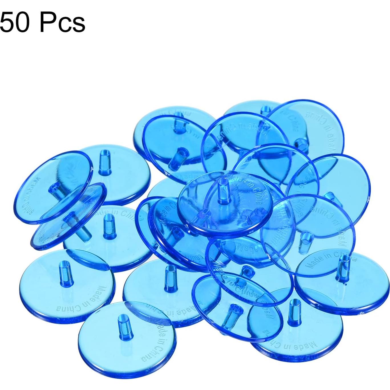 Marcador de Pelota de Golf PATIKIL Redondo Transparente 24x8mm