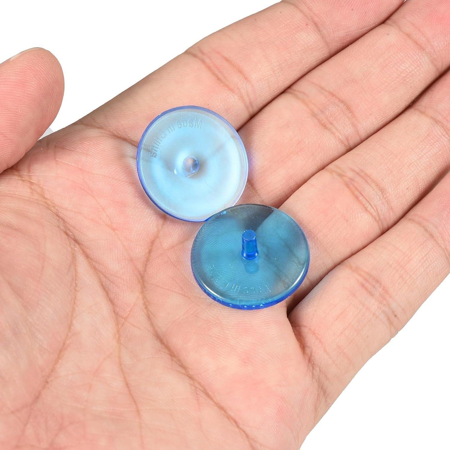 Marcador de Pelota de Golf PATIKIL Redondo Transparente 24x8mm