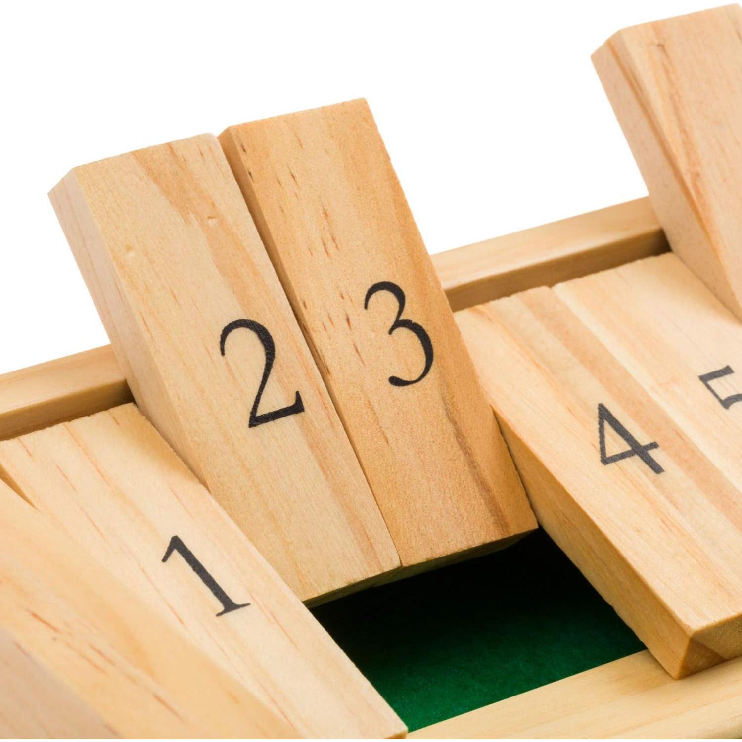 Juego de Mesa Cierra La Caja Regal - 12 Espacios de Madera