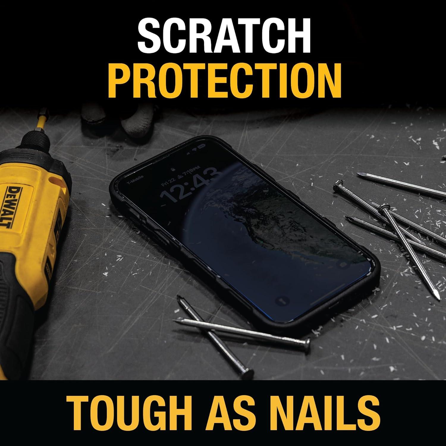 Protector de Pantalla Privado DEWALT para iPhone 13/13 Pro/14 2Pack