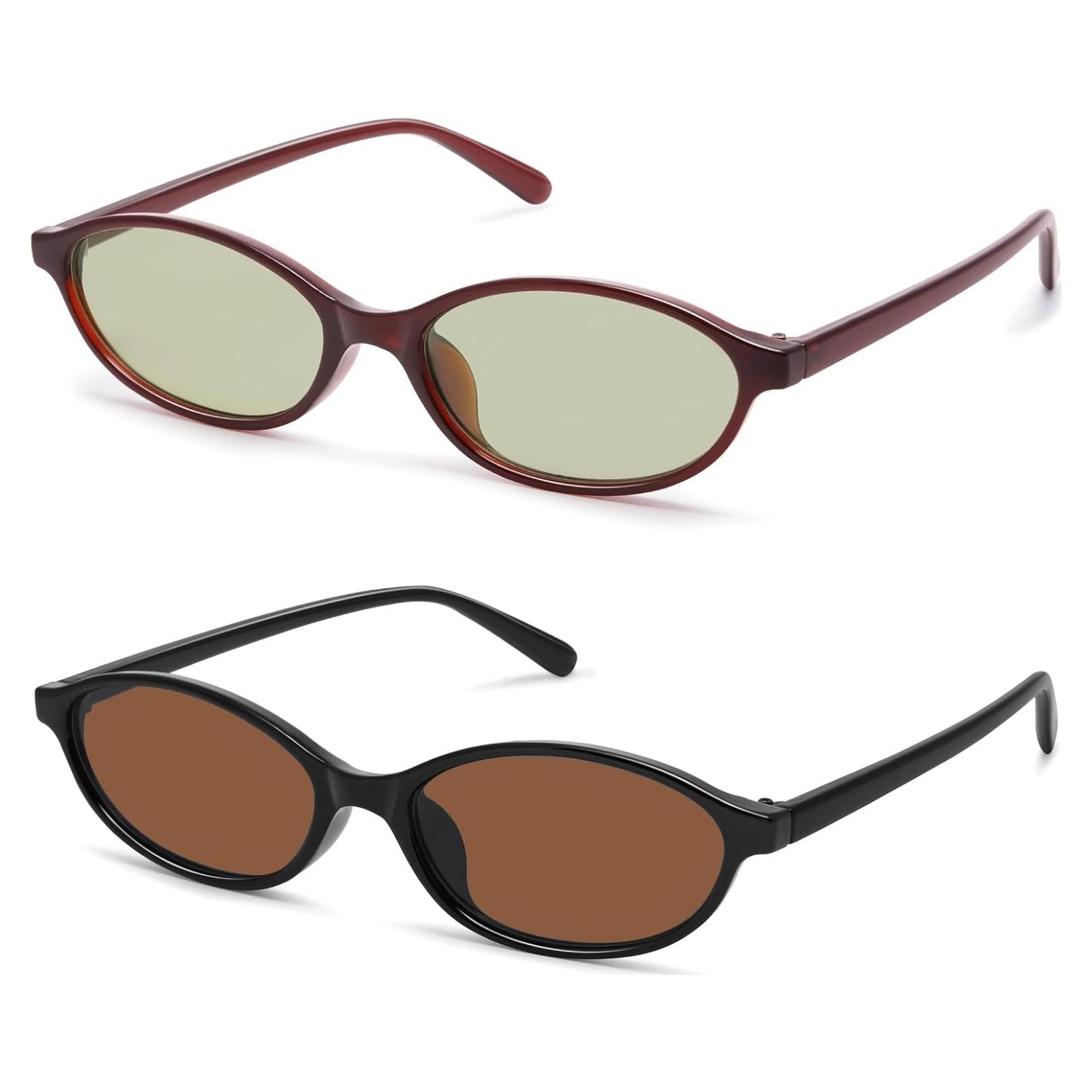 Gafas de sol ovaladas retro GM9603 para mujeres UV400