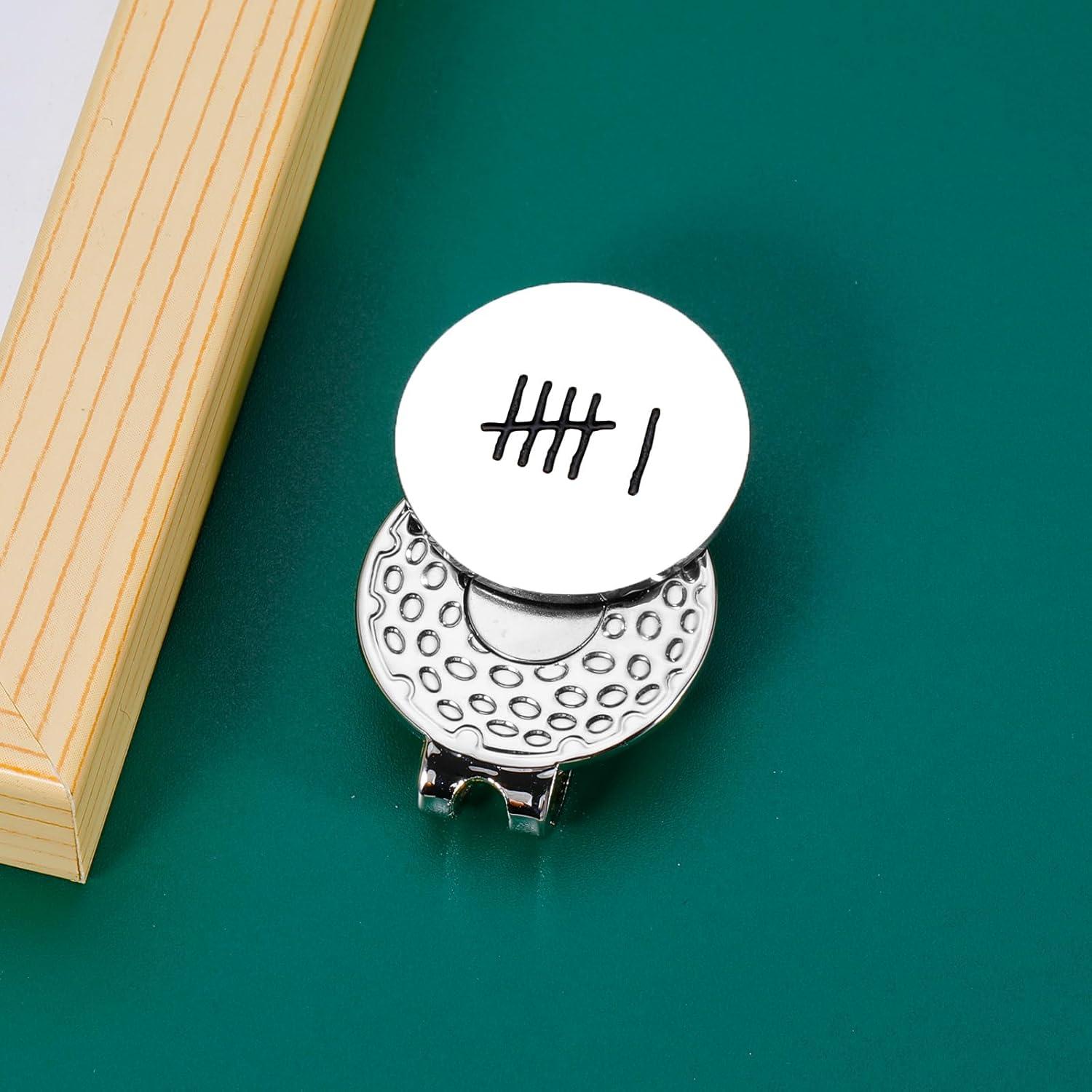 Marcador de Pelota de Golf FOOZDEEVAAQ 6to Aniversario Acero Inoxidable