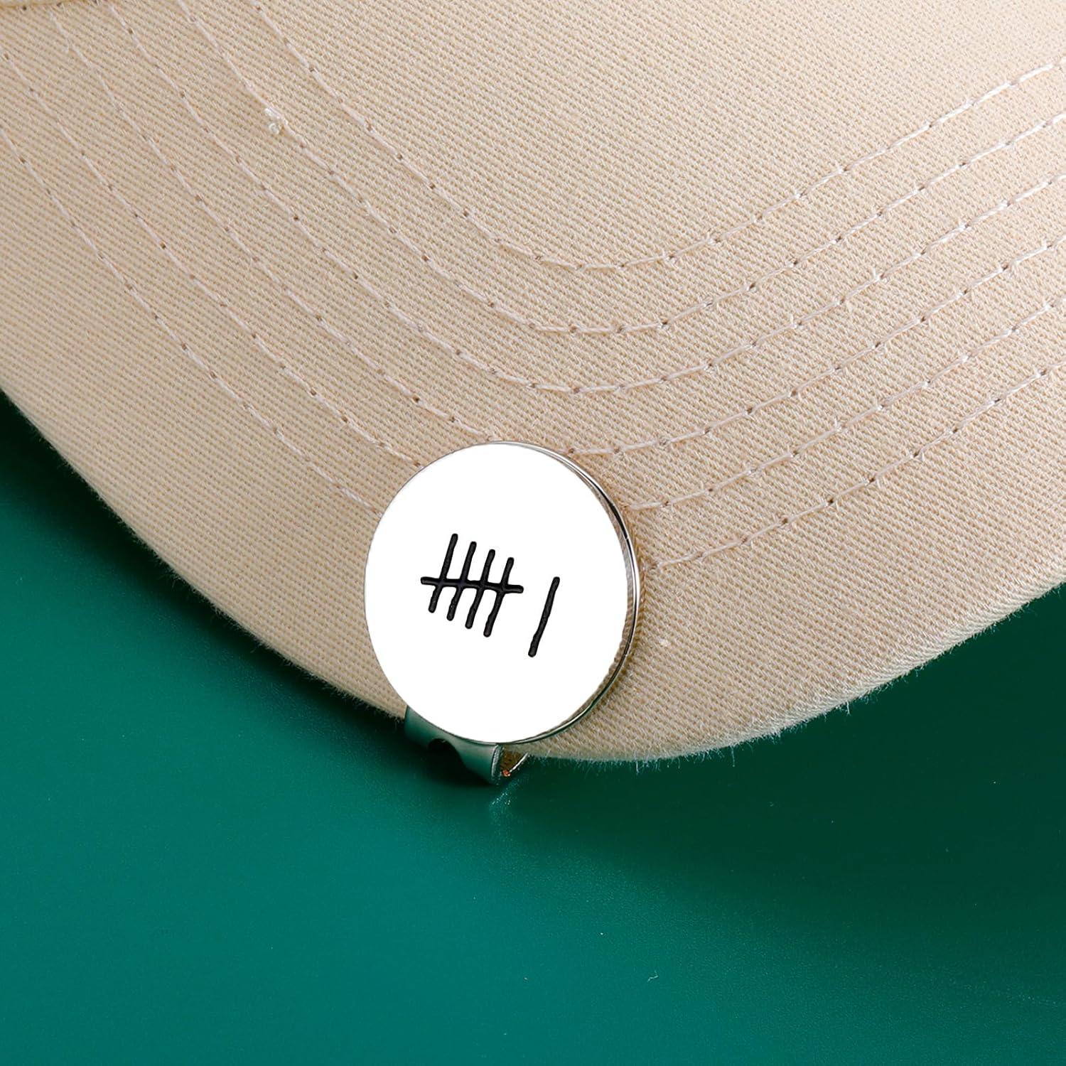 Marcador de Pelota de Golf FOOZDEEVAAQ 6to Aniversario Acero Inoxidable