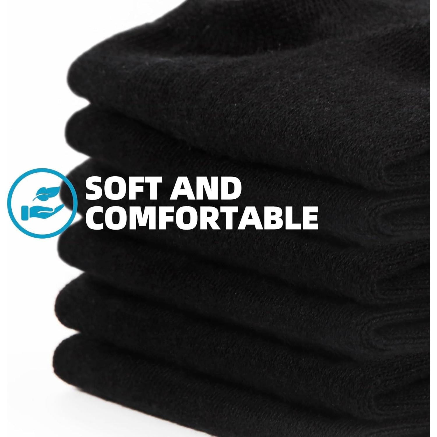 Calcetines Cortos de Algodón Antideslizantes B-multi 6-12 Pares