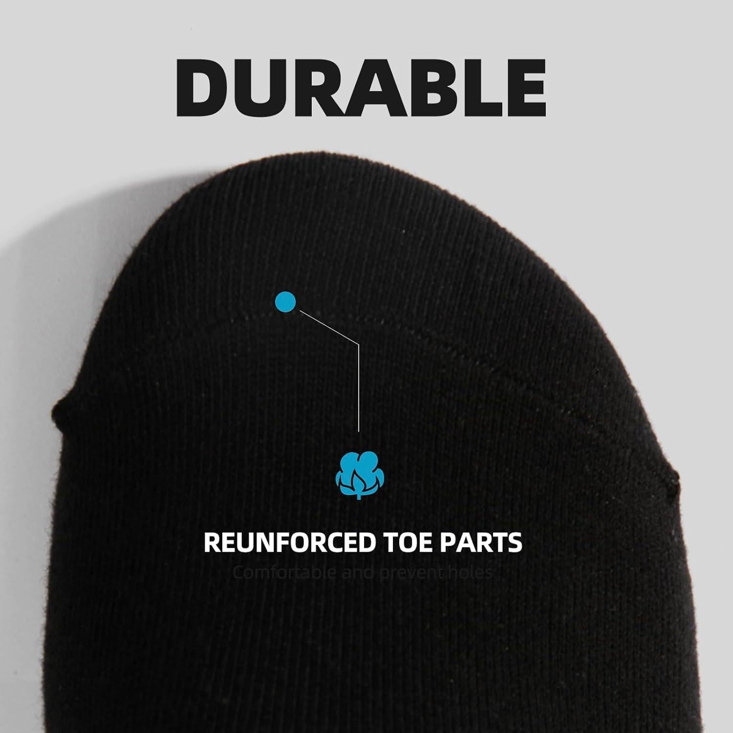 Calcetines Cortos de Algodón Antideslizantes B-multi 6-12 Pares