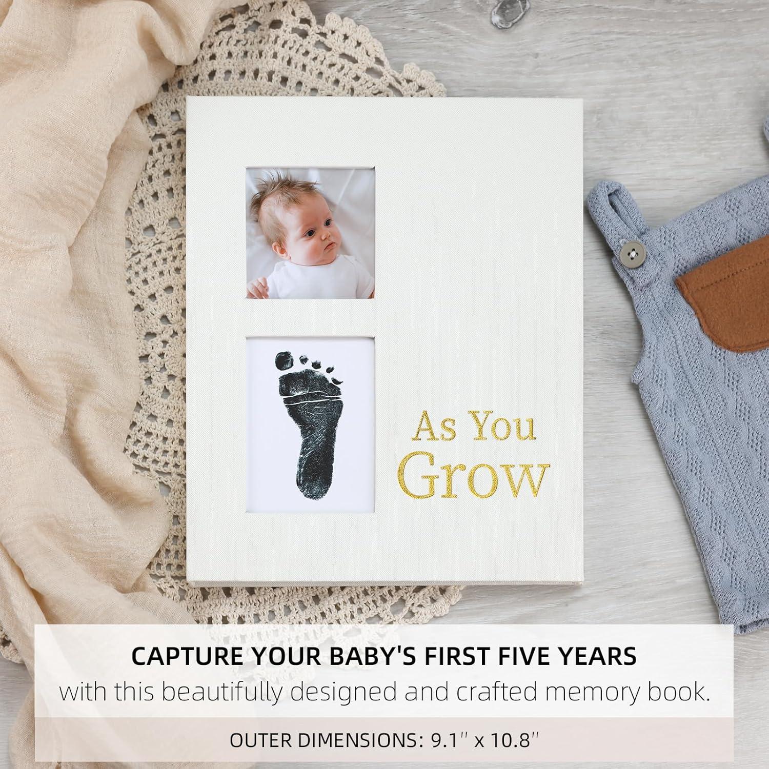 Libro de Recuerdos para Bebés LONLAT BabyMemoryBook01 Crema