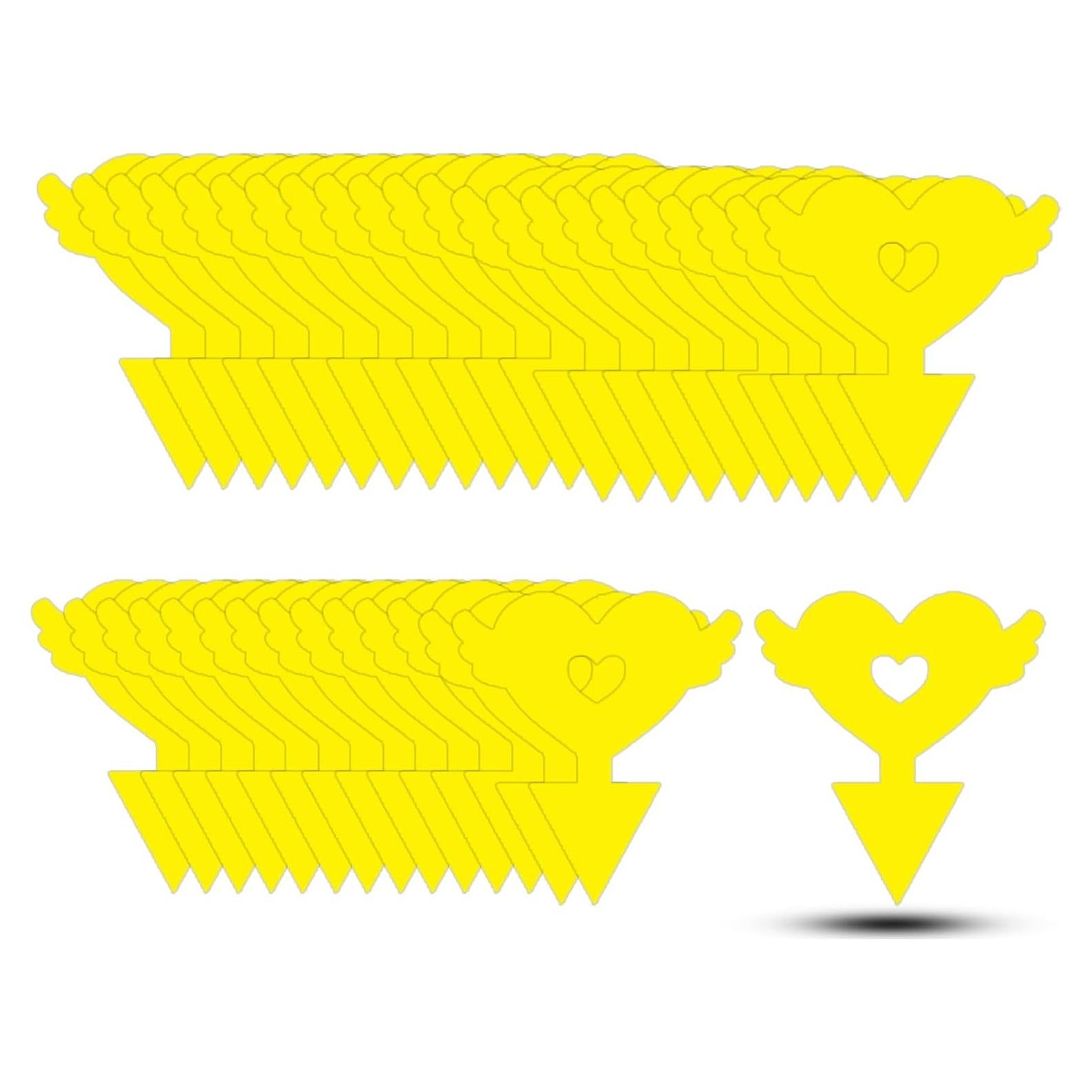 Trampas Adhesivas Amarillas Mosqueda 36 Unidades para Insectos