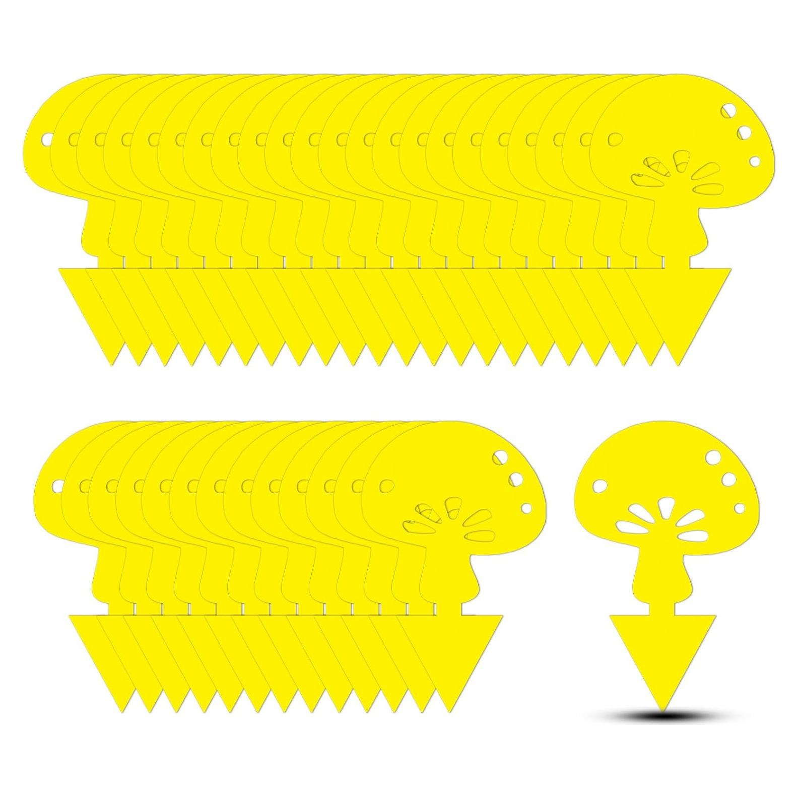 Trampas Adhesivas Amarillas Mosqueda 36 Unidades para Insectos
