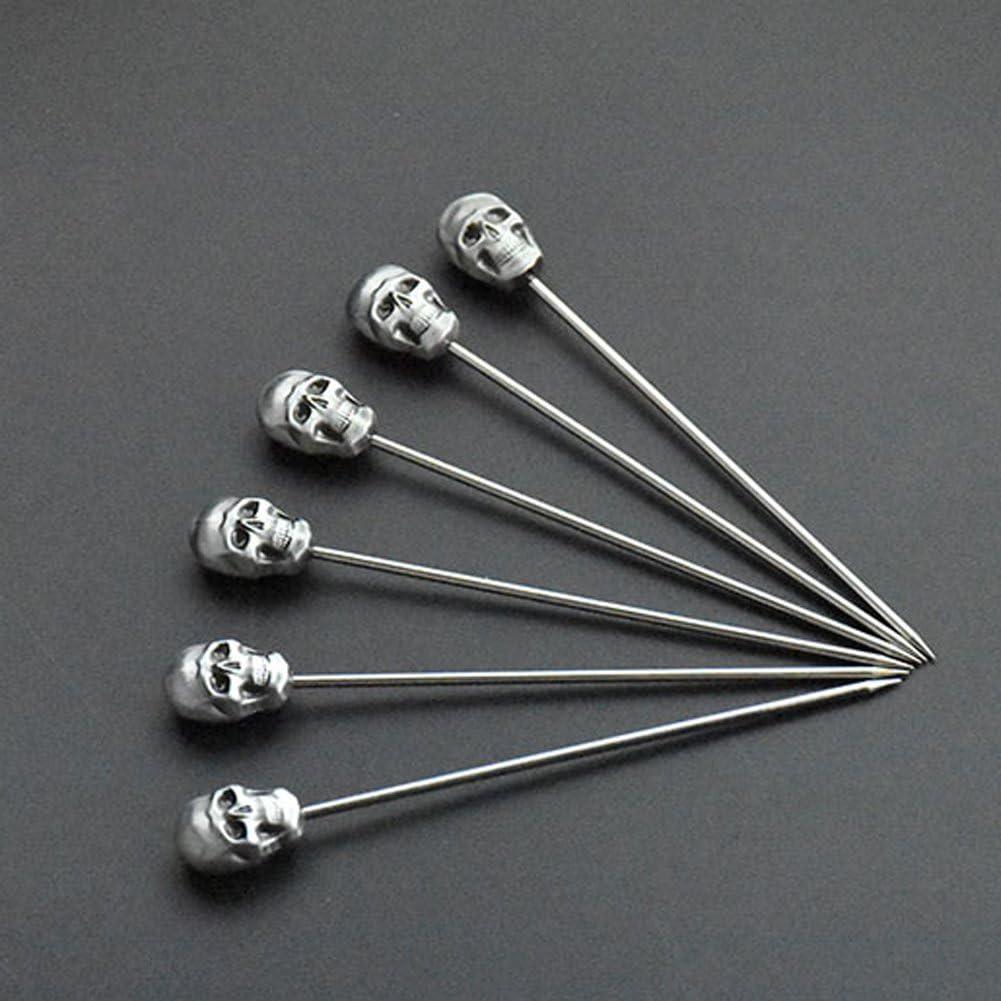 Palillos de cóctel RFORPLY de acero inoxidable 11 cm - 5 piezas