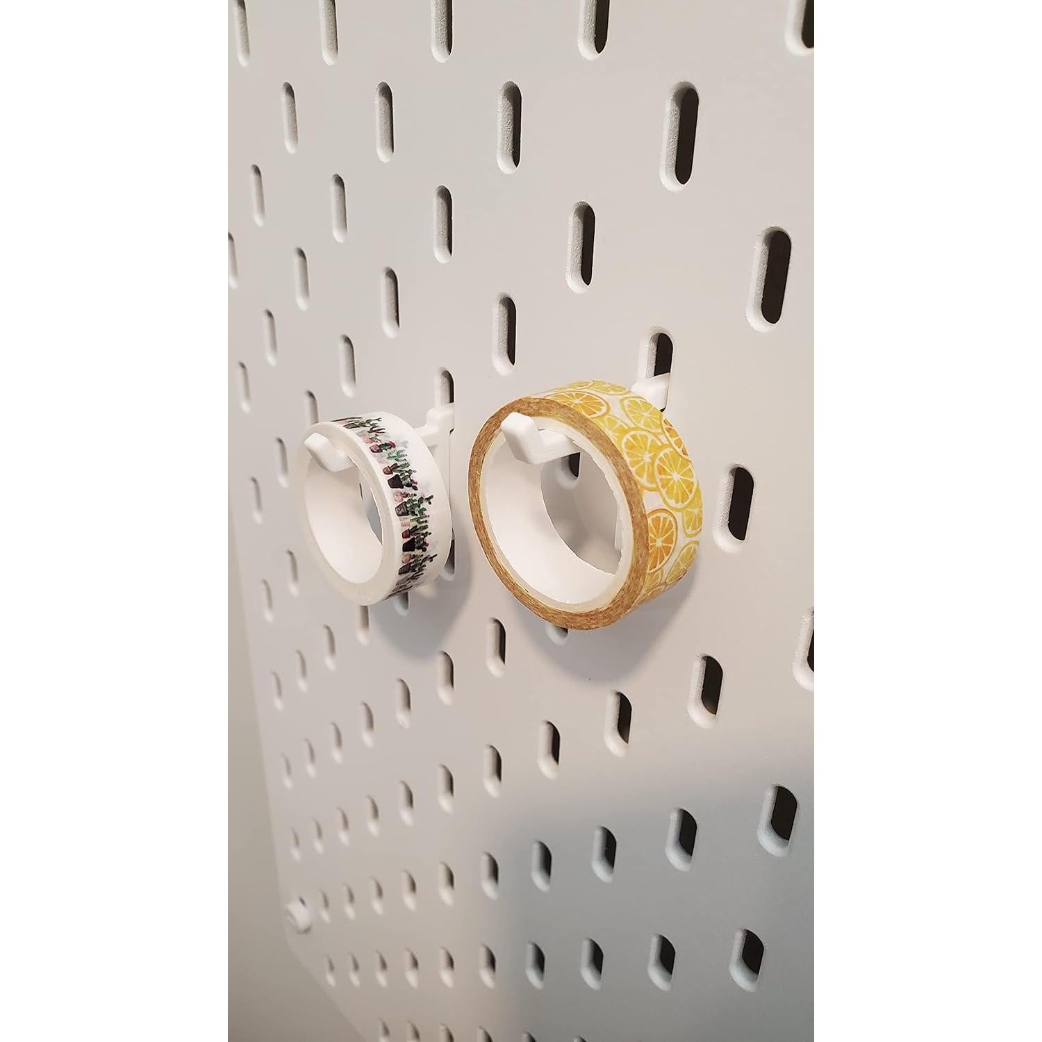 Ganchos de Exhibición 12pk Just Hanging para Panel IKEA SKADIS