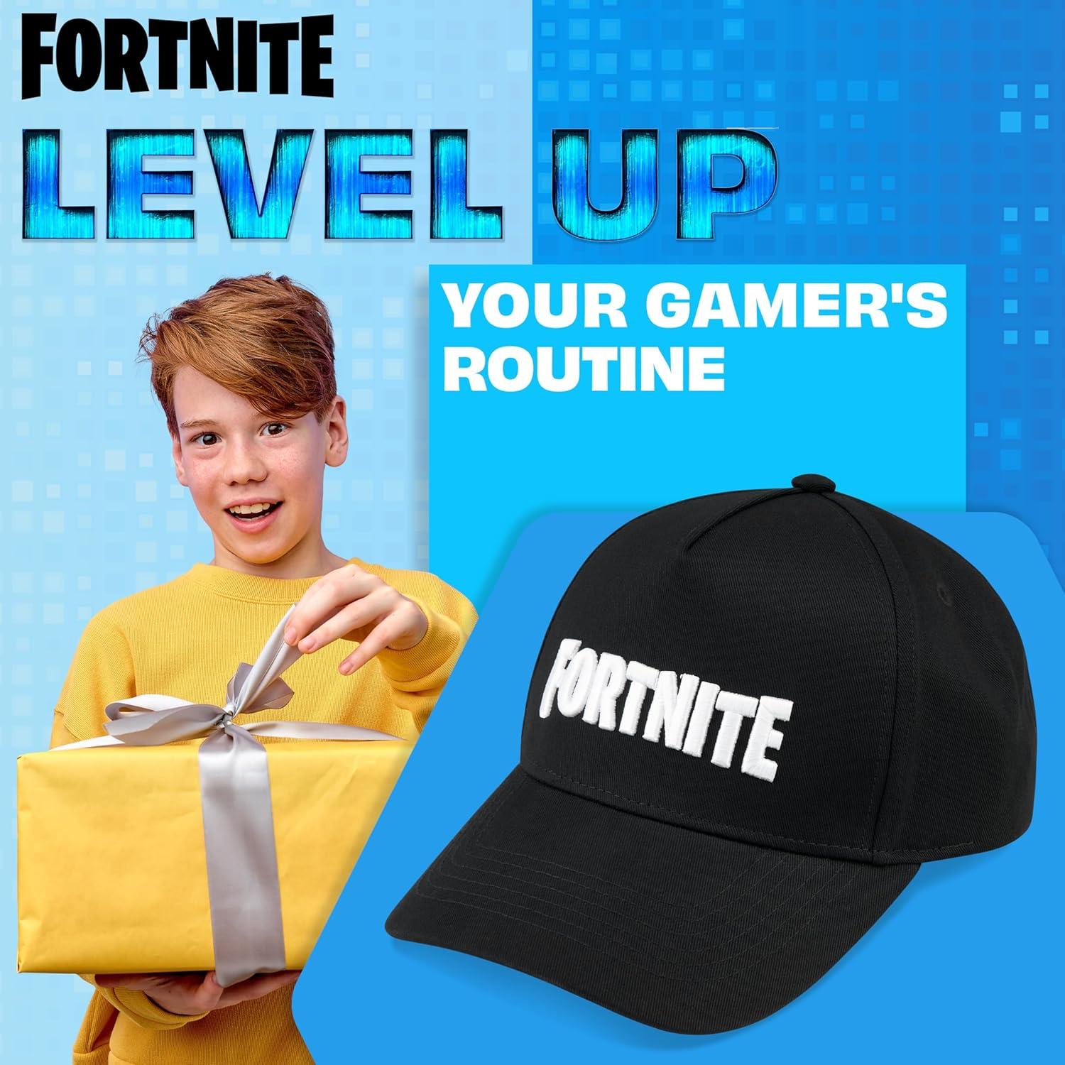 Gorra de béisbol Fortnite para niños 6-14 años - Sombrero ligero