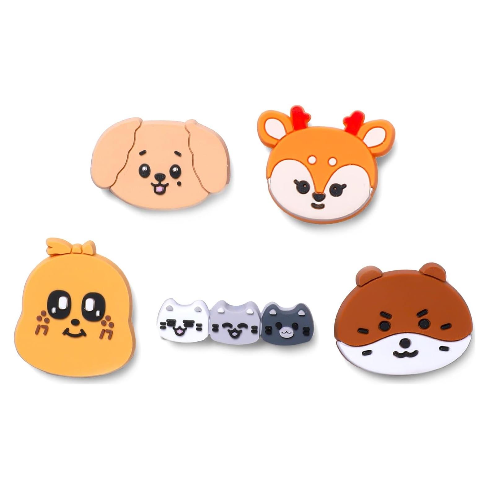 Encantos para Zapatos Niños Niñas 4 Piezas Perro Decorativos