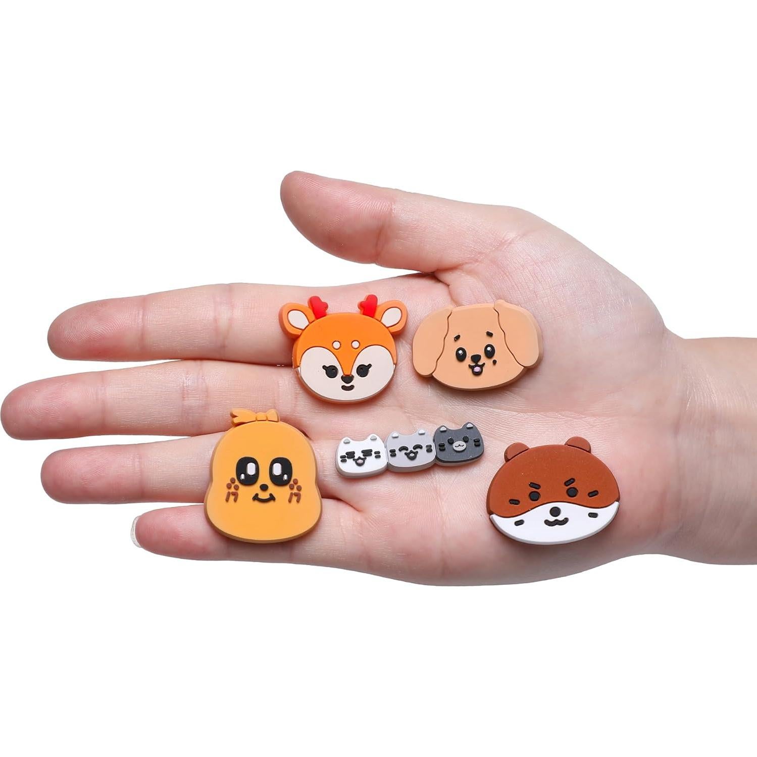 Encantos para Zapatos Niños Niñas 4 Piezas Perro Decorativos