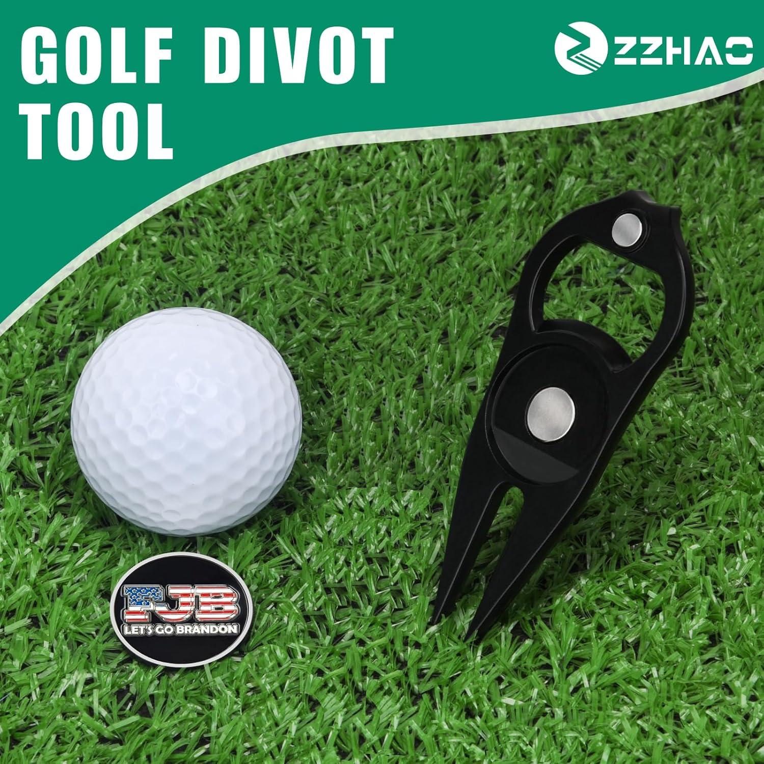 Herramienta de Divot de Golf ZZHAO con Marcador y Clip